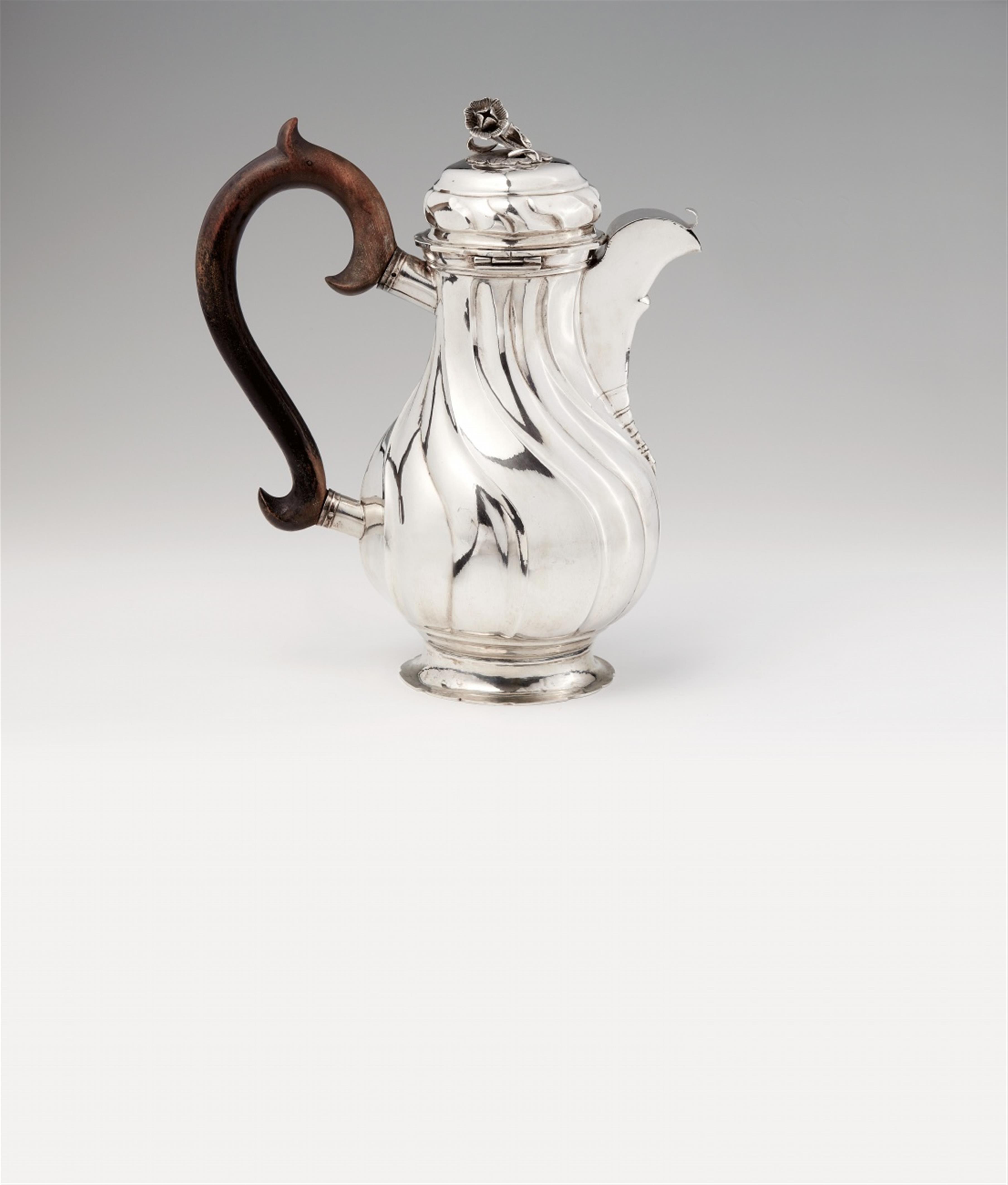 A rare Wesel silver coffee pot - image-1