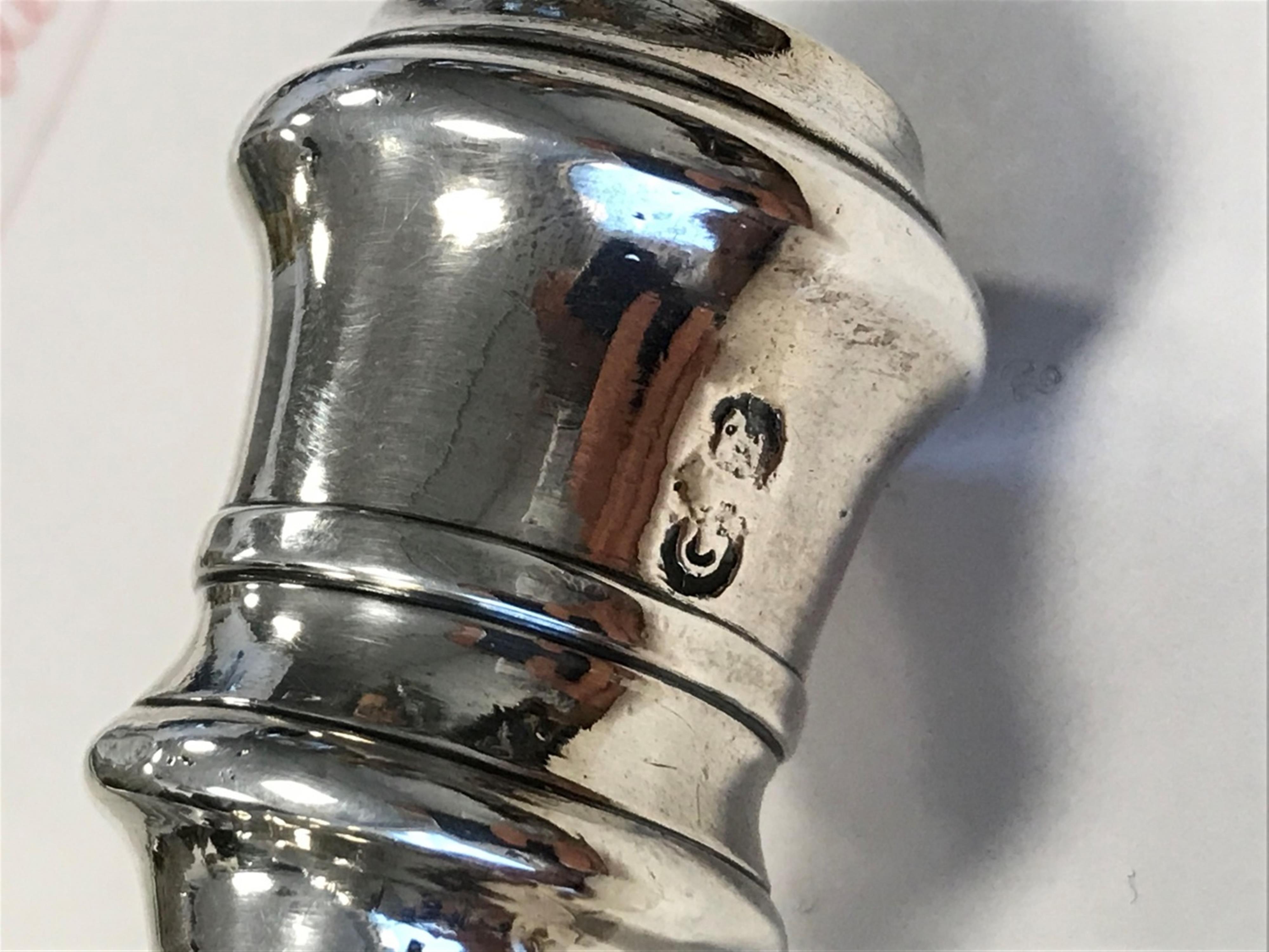 A pair of Venetian silver candelabra - image-2
