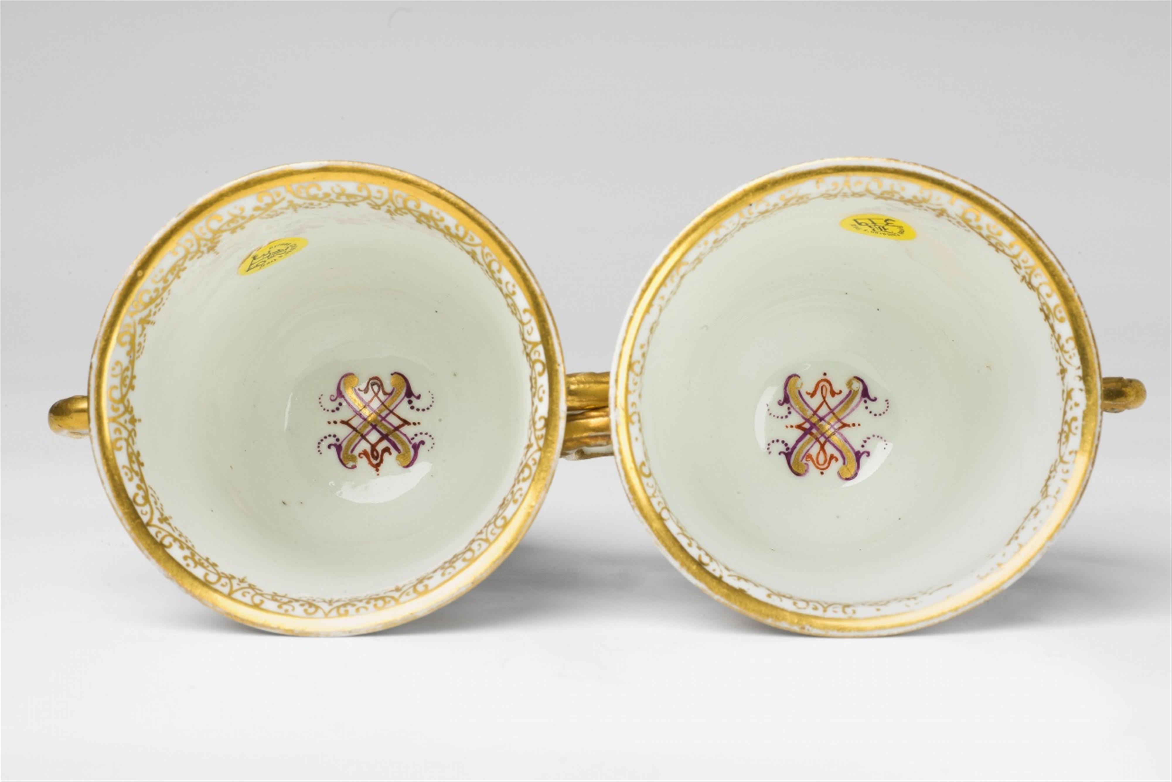 A pair of rare and early beakers from the Hosennestel service - image-3