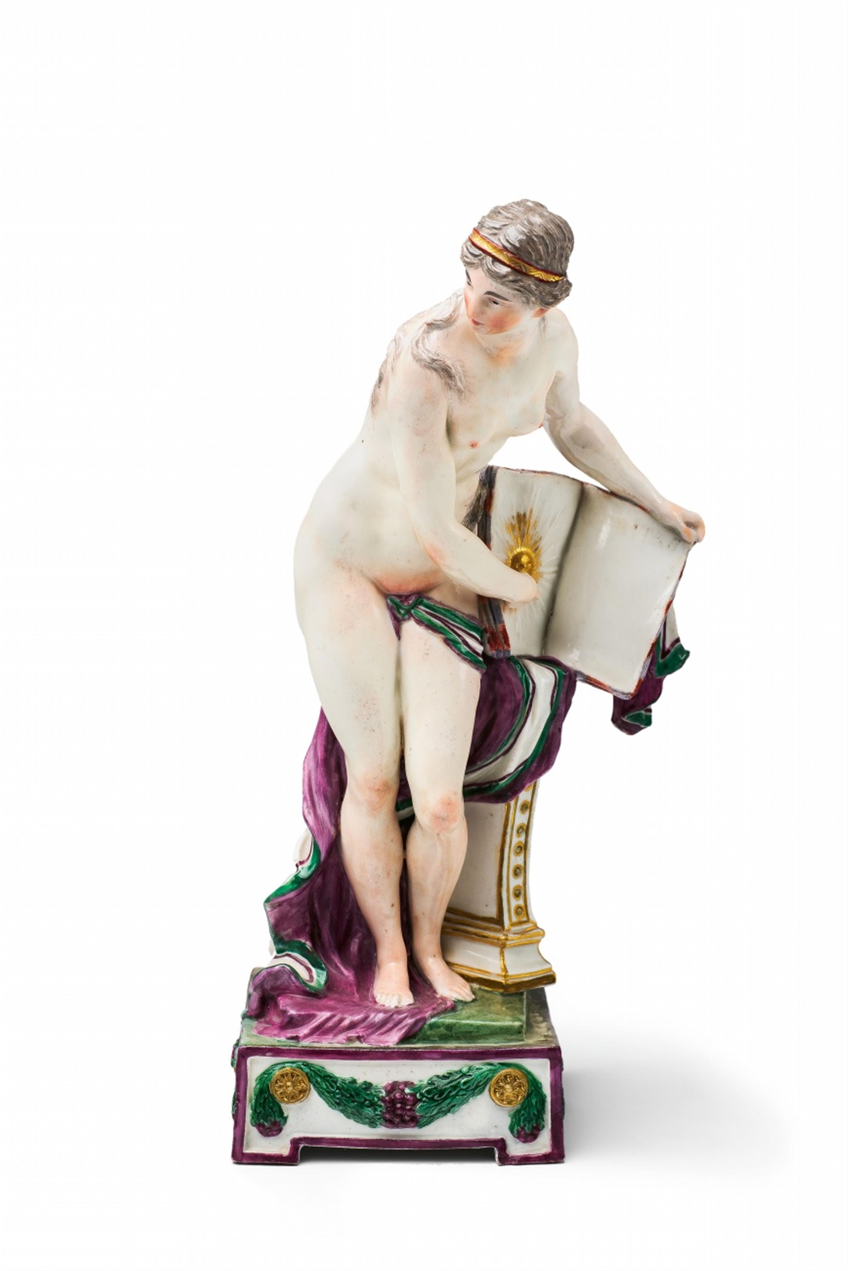A Ludwigsburg porcelain model of a lady as an allegory of truth - image-1