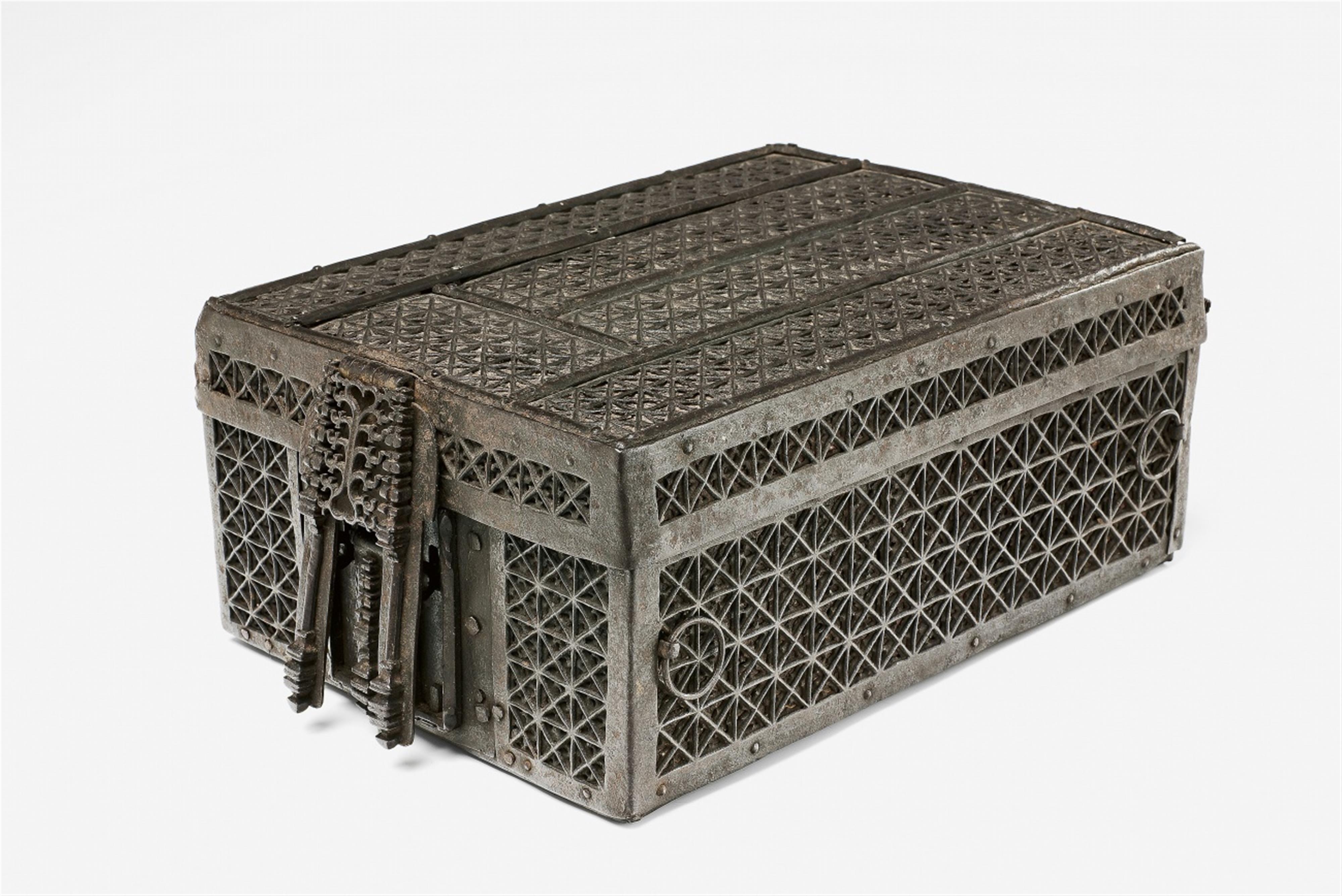 A Gothic cast iron missal box - image-1