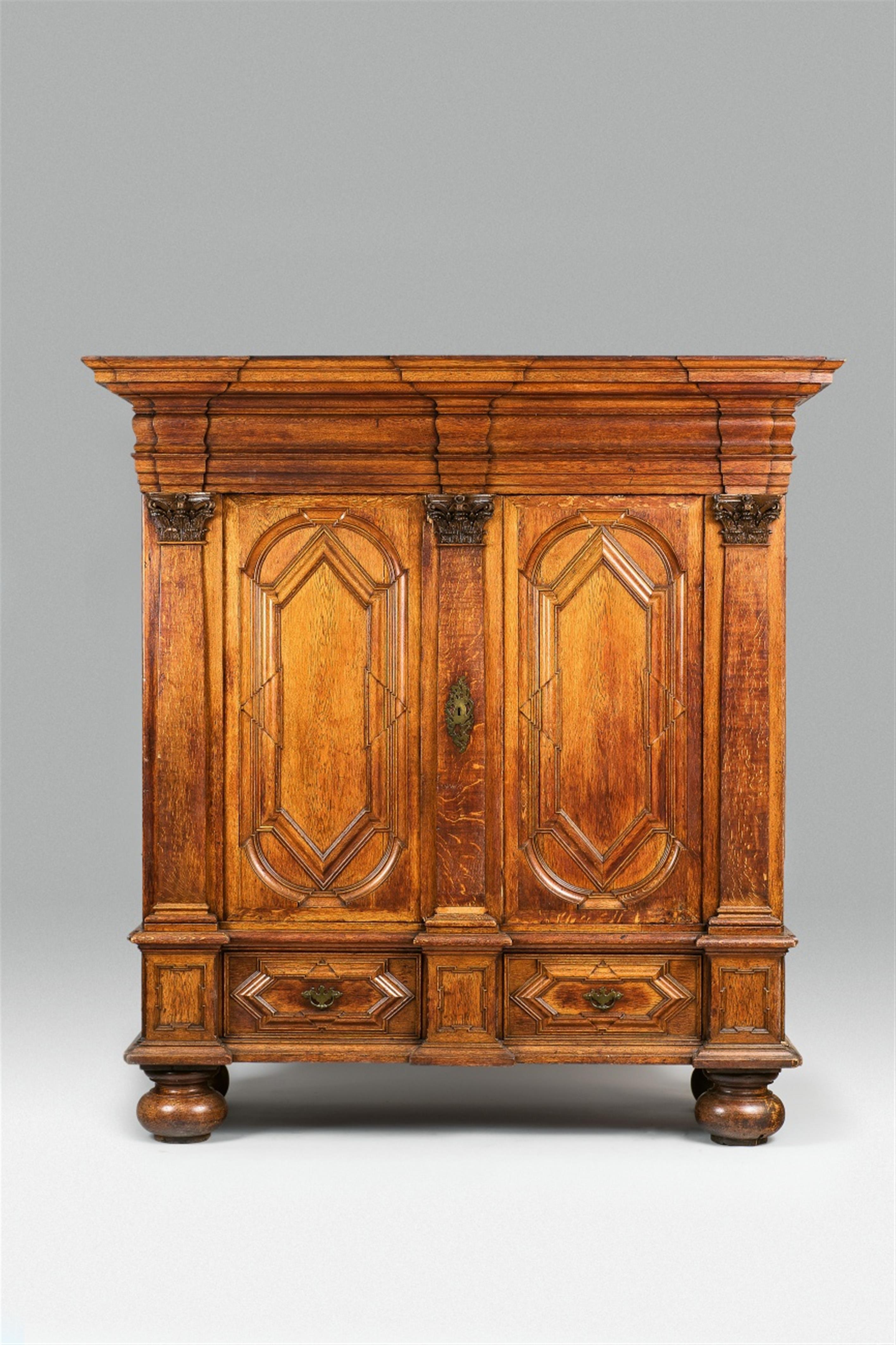 A Westphalian pilaster cabinet - image-1