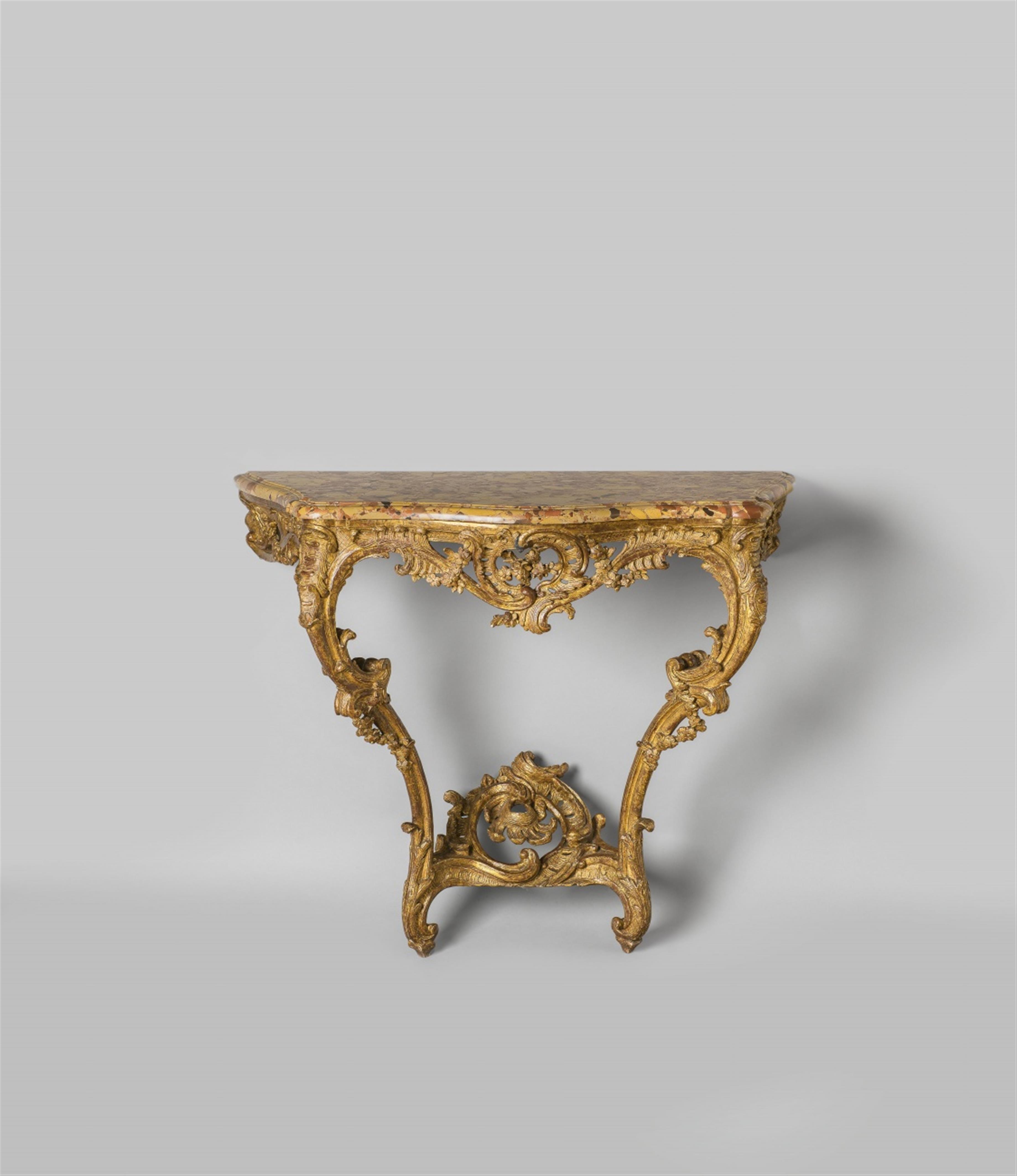 A Parisian Louis XV console table - image-1