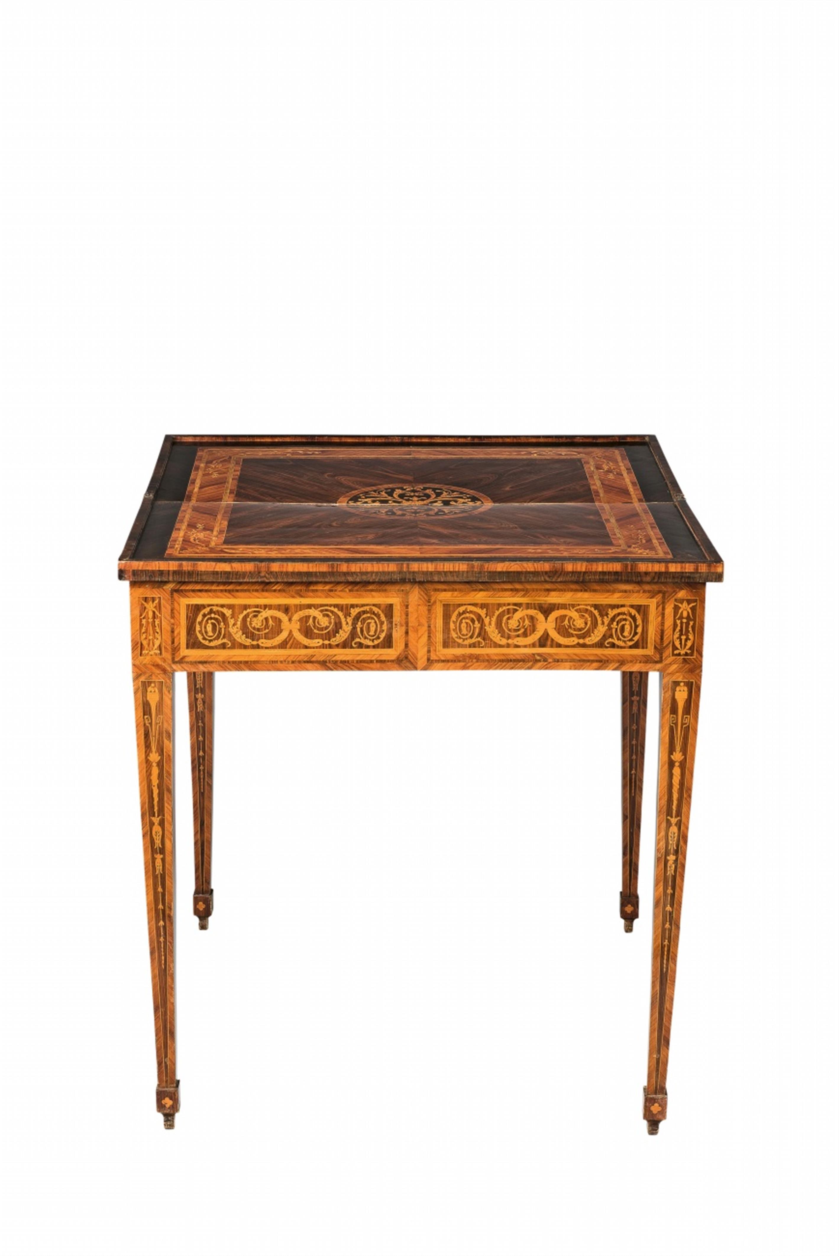 A Neoclassical style gaming table - image-2