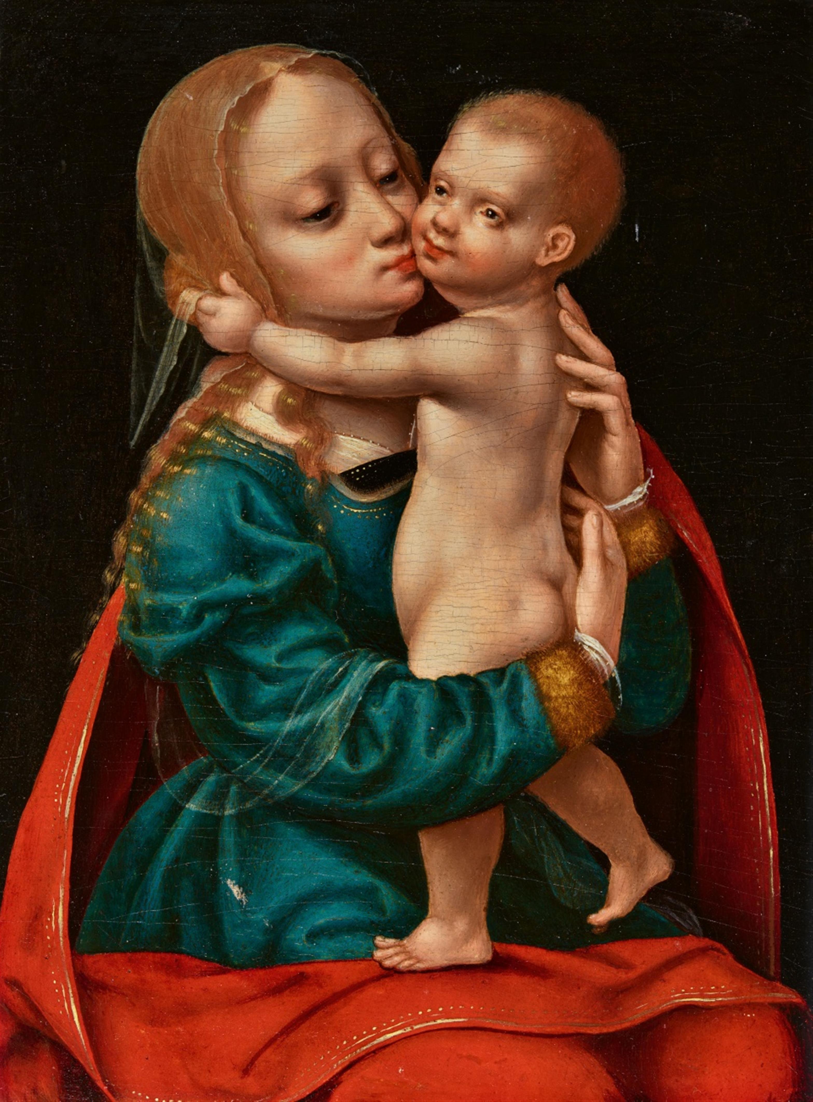 Cornelis van Cleve, Werkstatt - Madonna mit Kind - image-1