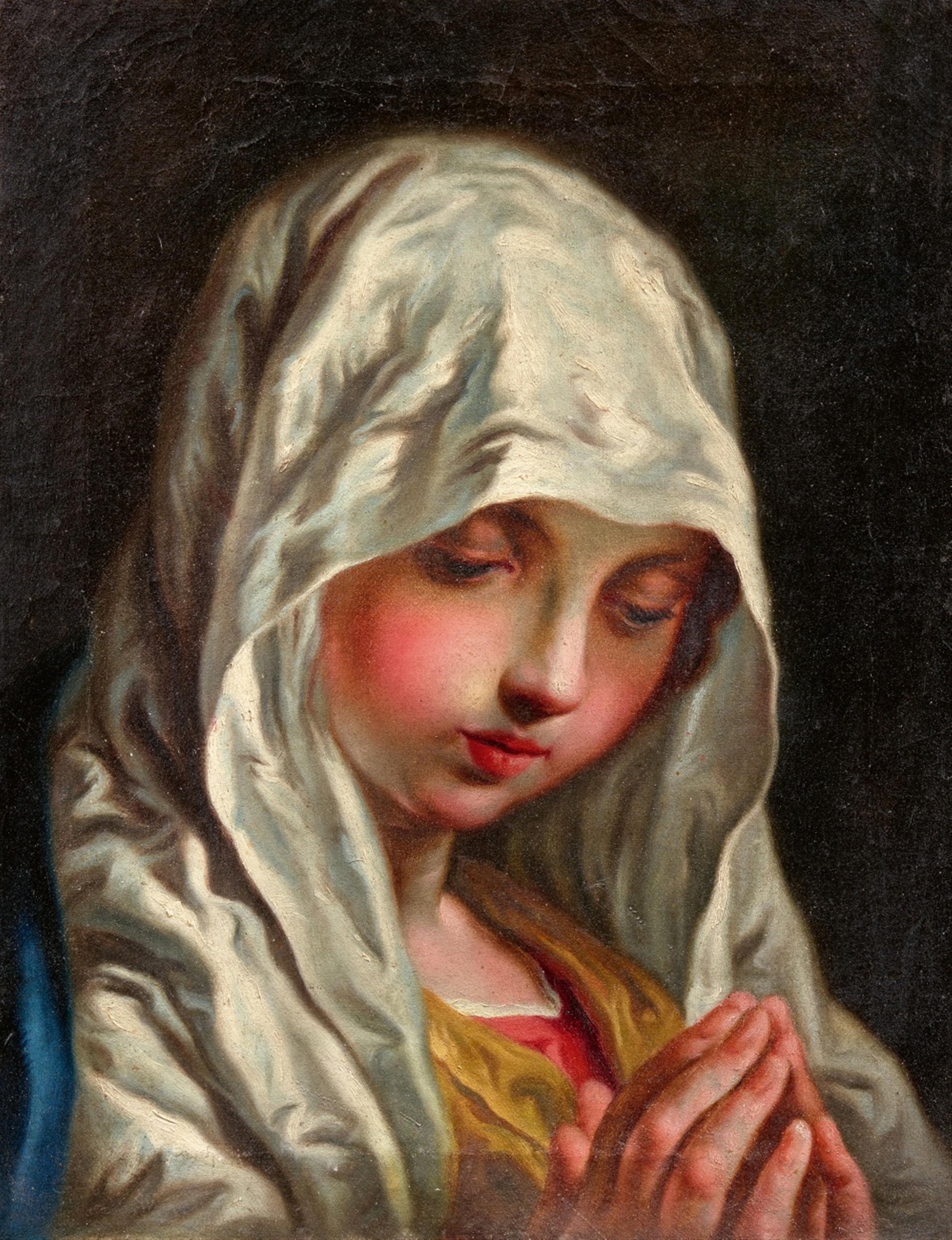 Giandomenico Cignaroli - The Virgin at Prayer - image-1