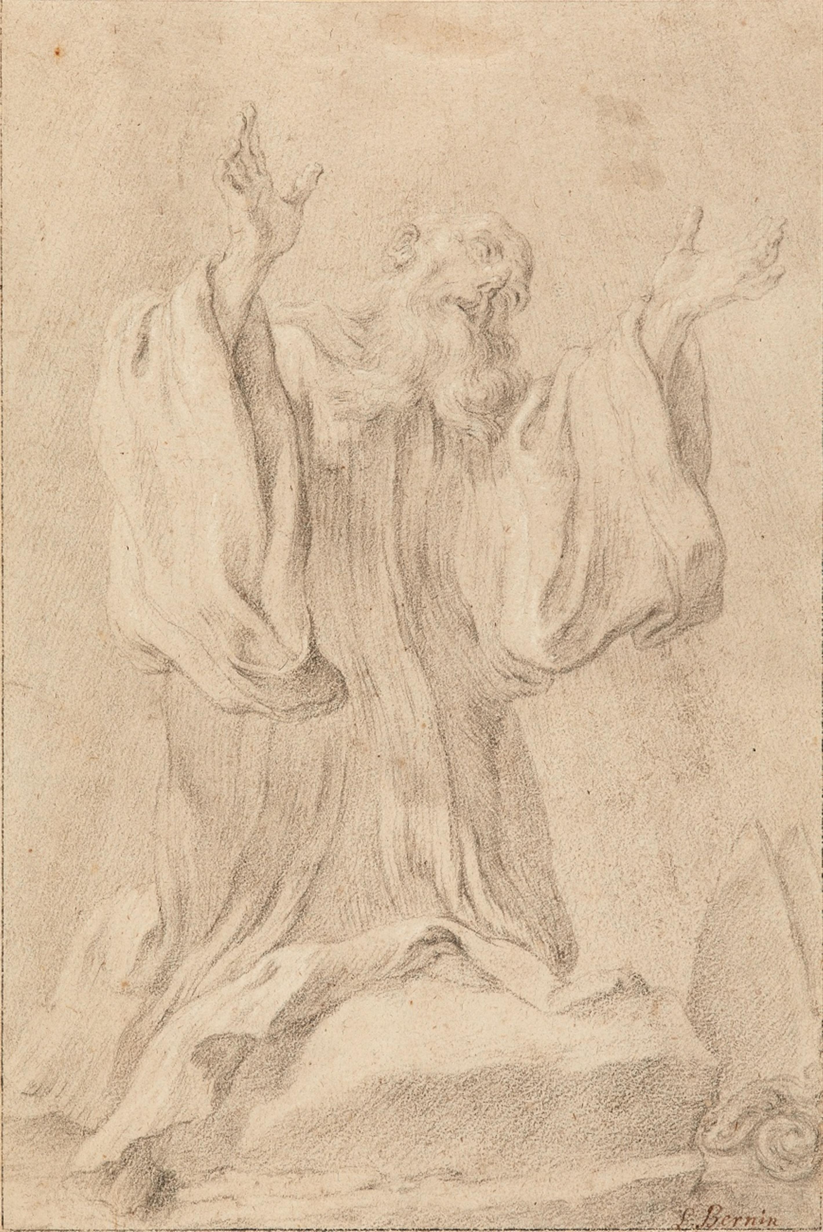 Italienischer Meister des 17. Jahrhunderts - Der büßende Heilige Hieronymus - image-1