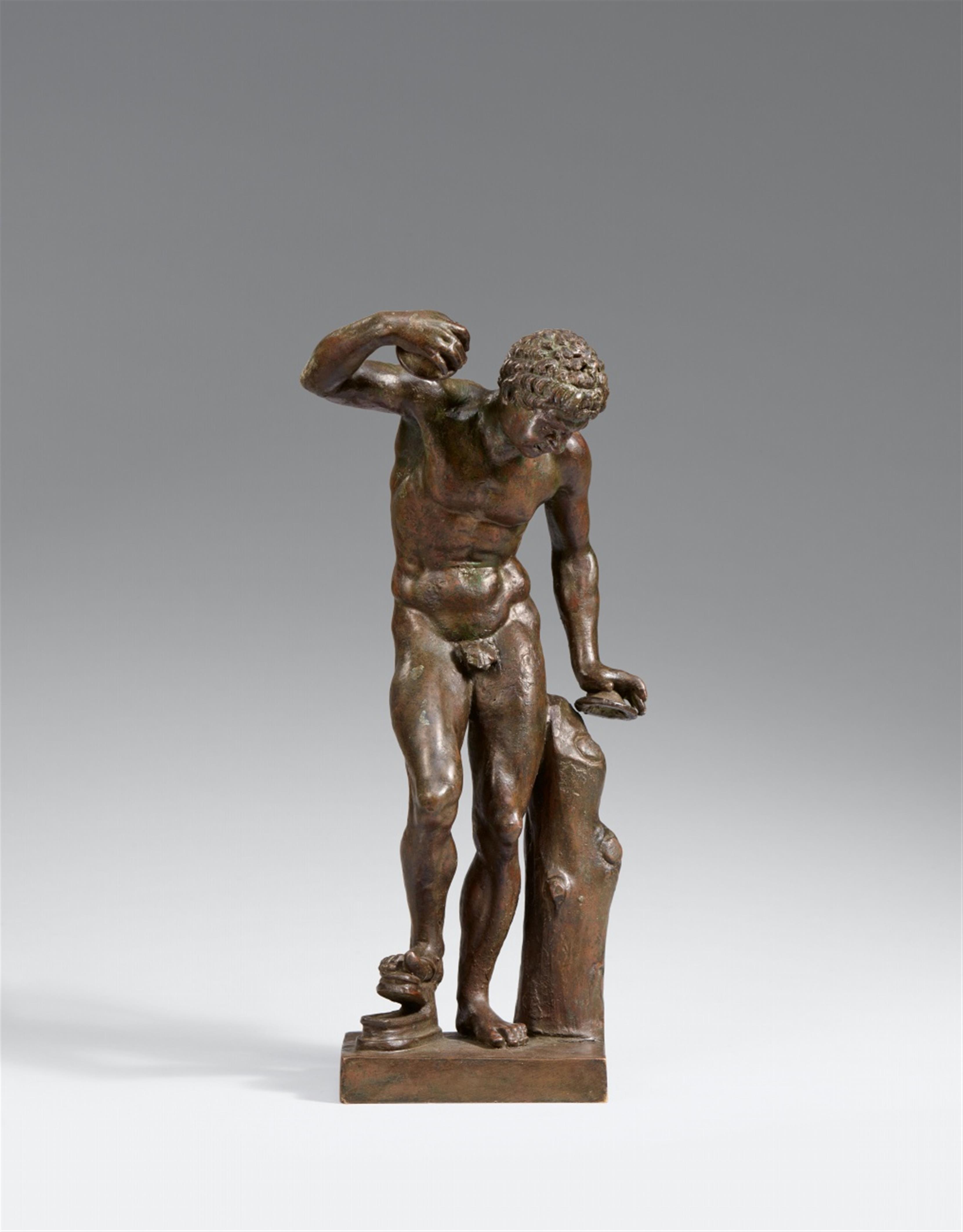 Northern Italy circa 1600 - Satyr with a Krupezion - image-1