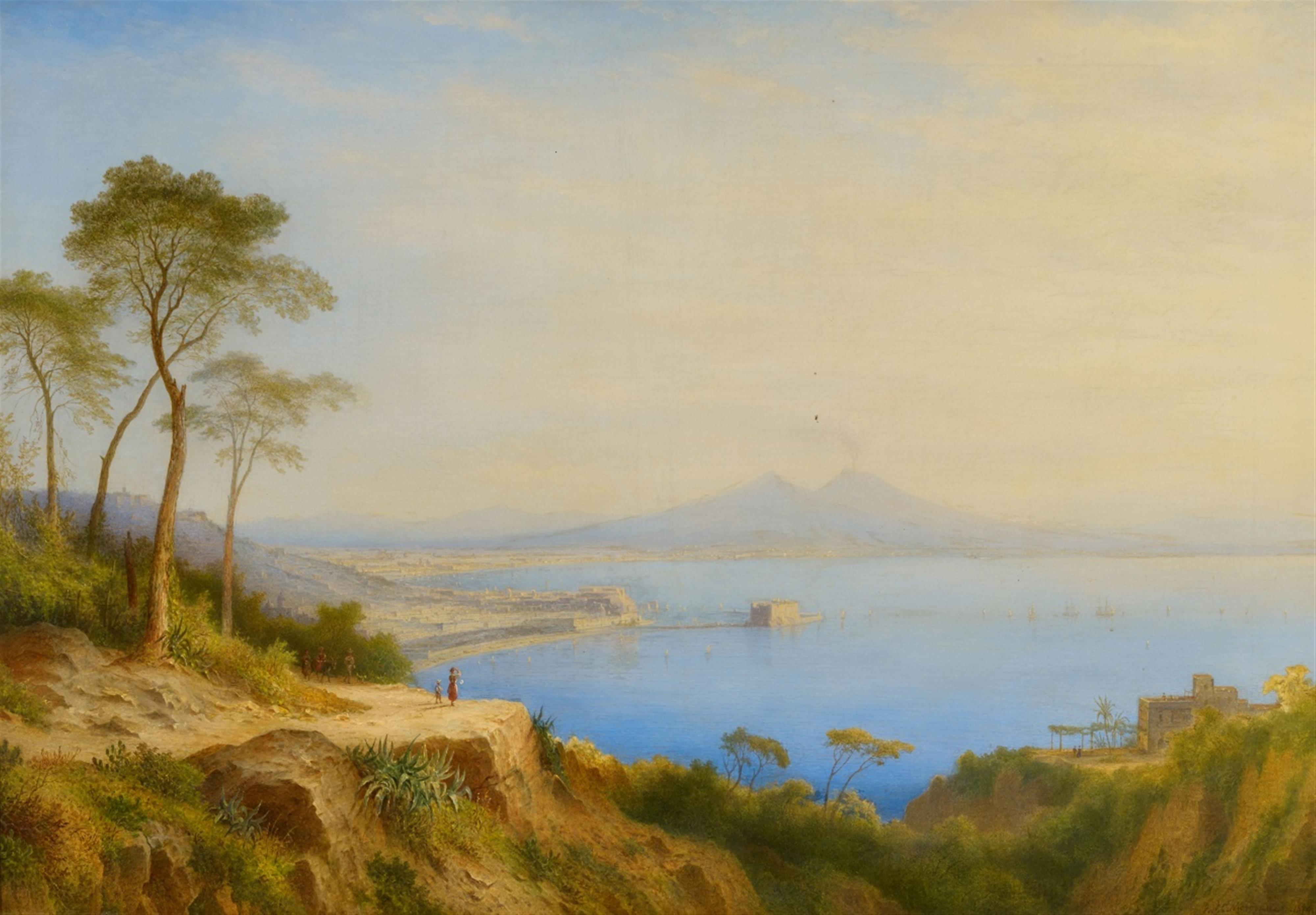 Carl Morgenstern - View of Naples - image-1