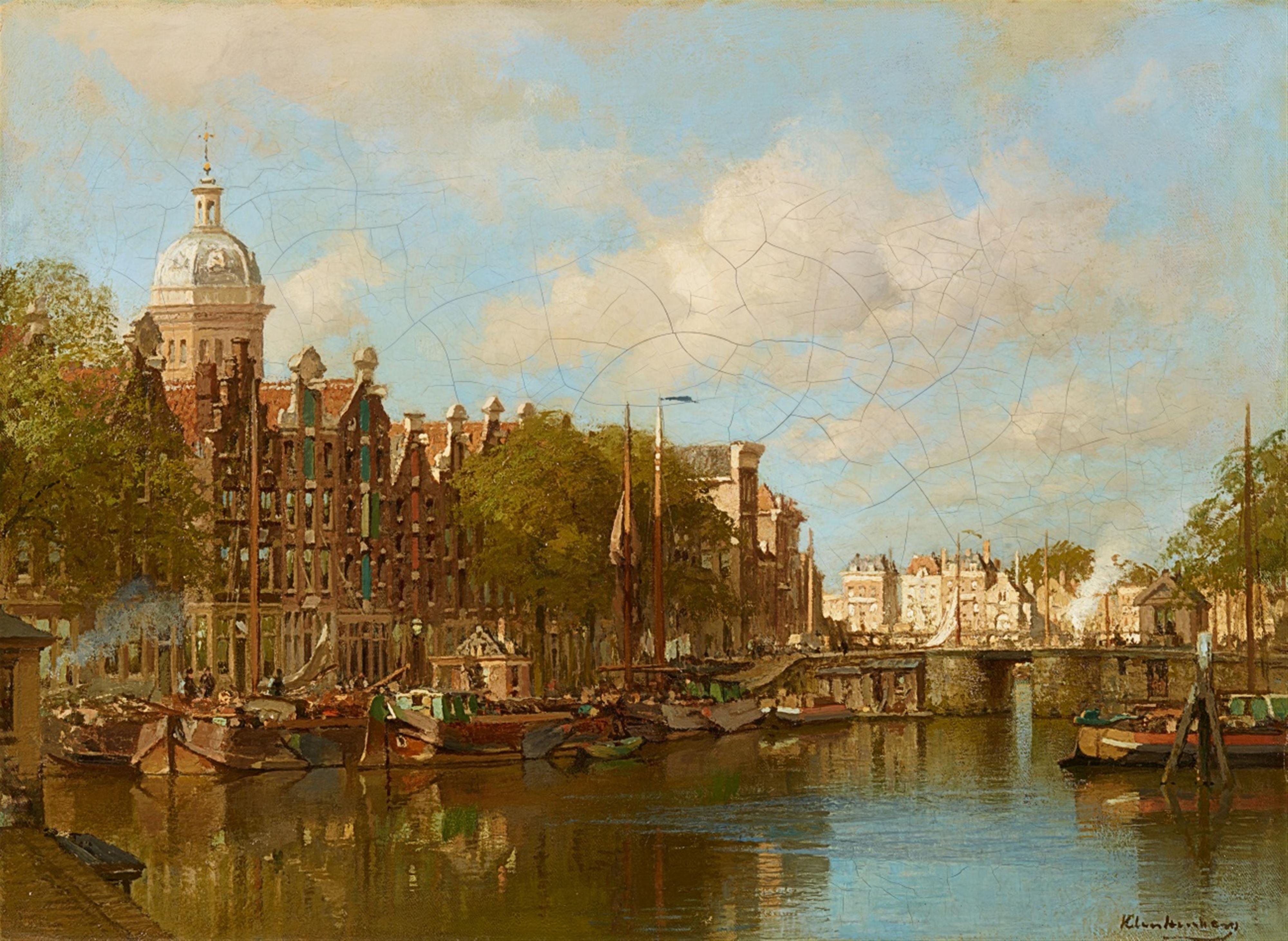 Johannes Christiaan Karel Klinkenberg - View of Amsterdam - image-1