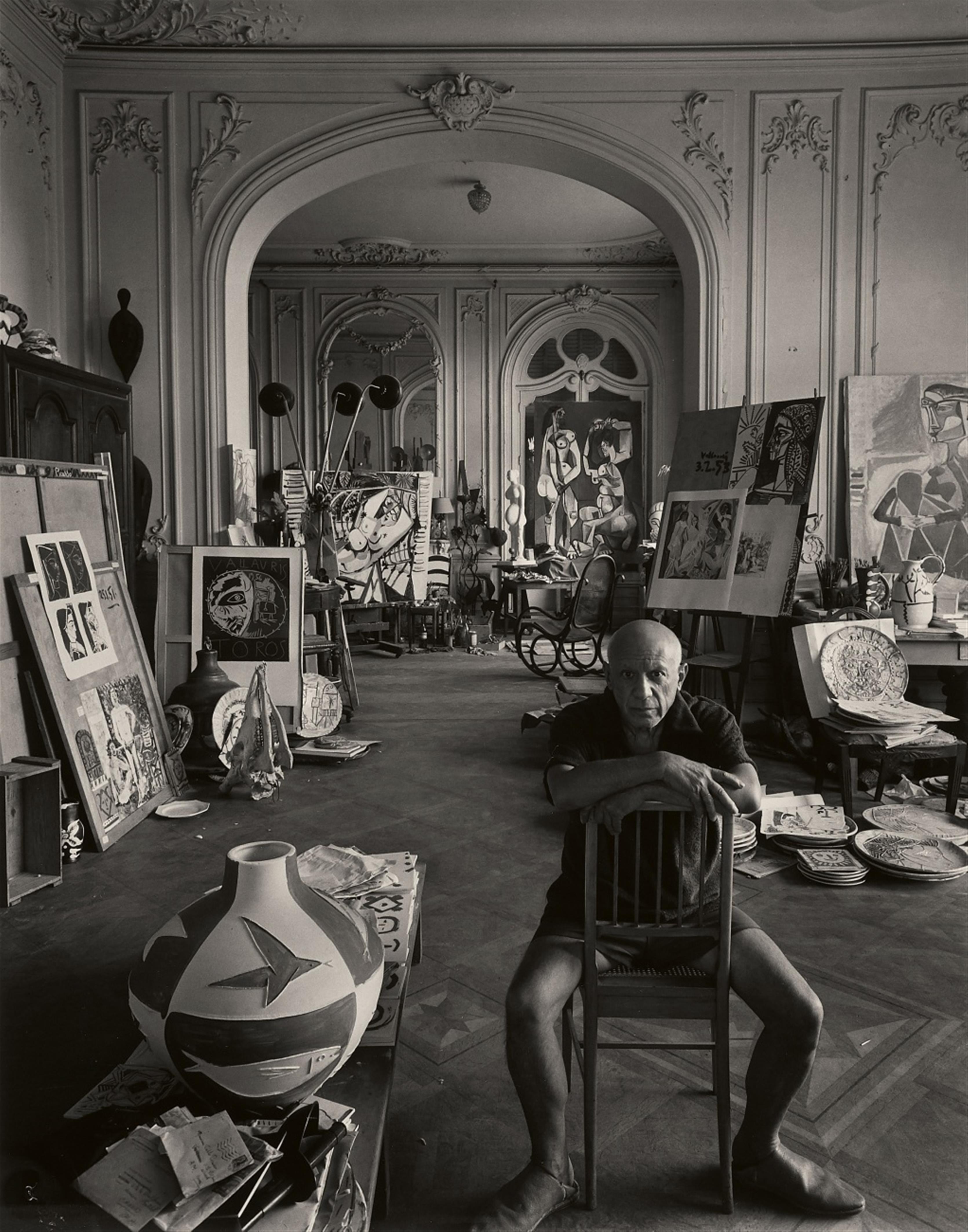 Arnold Newman - Pablo Picasso, La Californie, Cannes - image-1