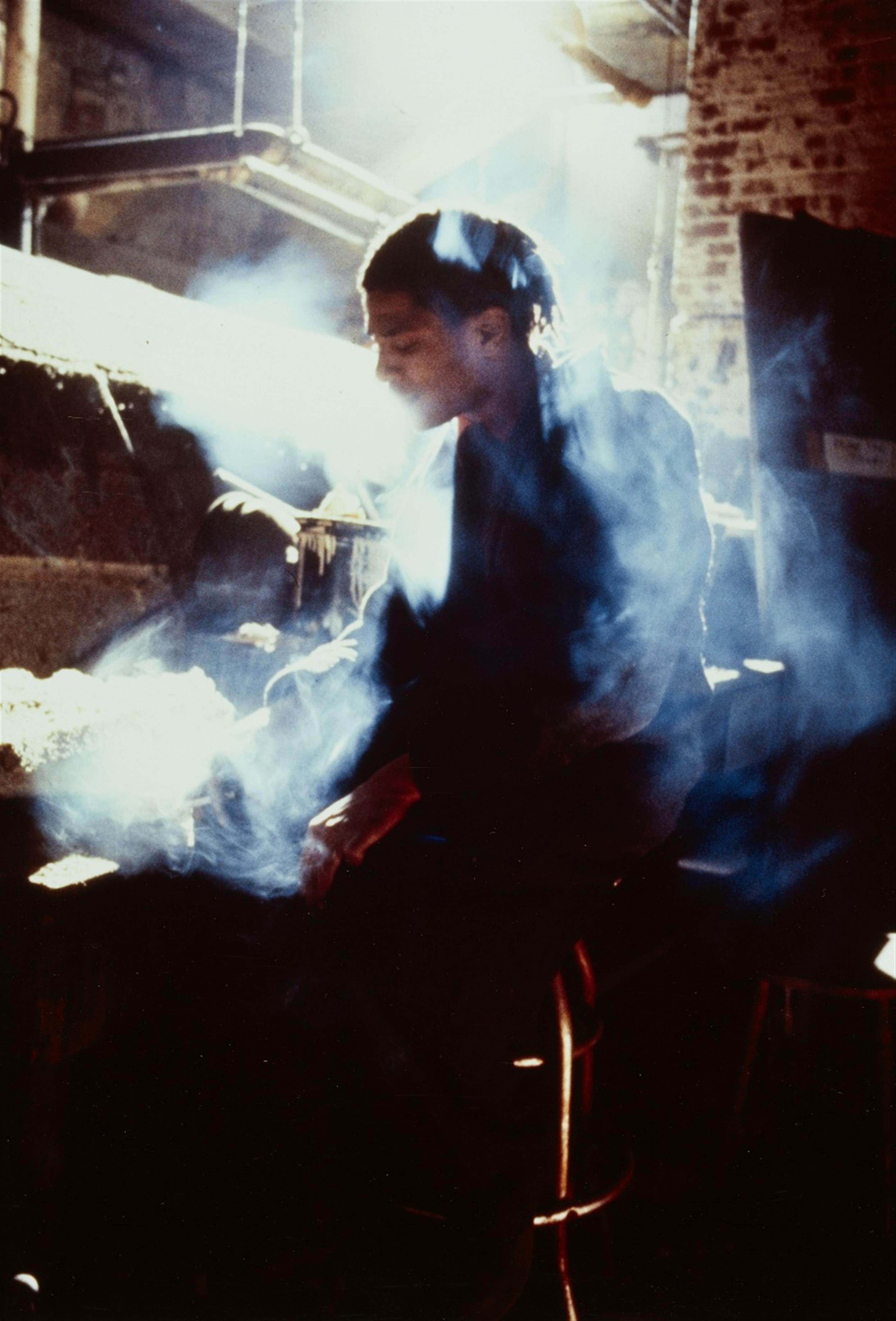 Edo Bertoglio - Smoke (Jean-Michel Basquiat), New York - image-1