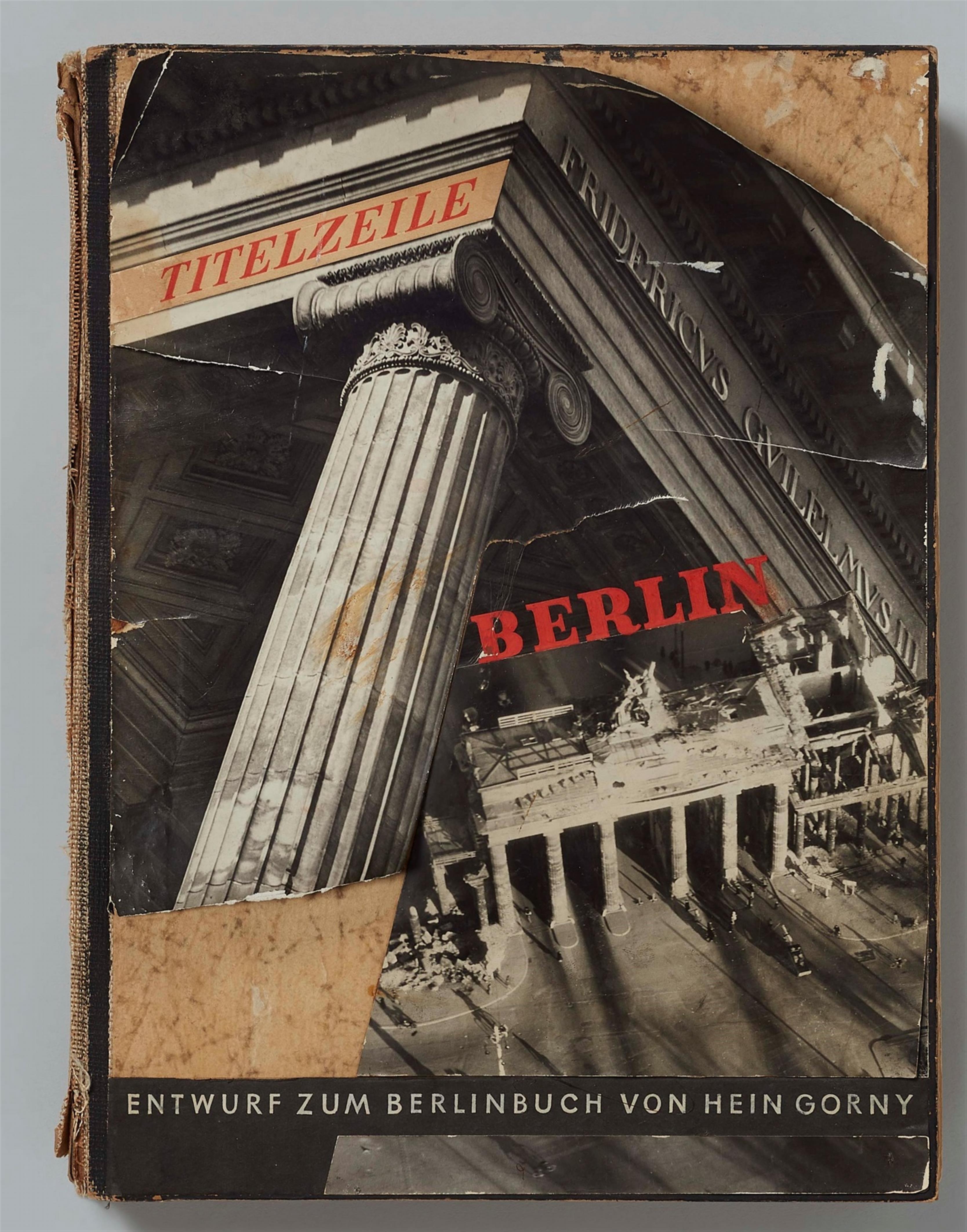 Hein Gorny - Entwurf zum Berlinbuch - image-1