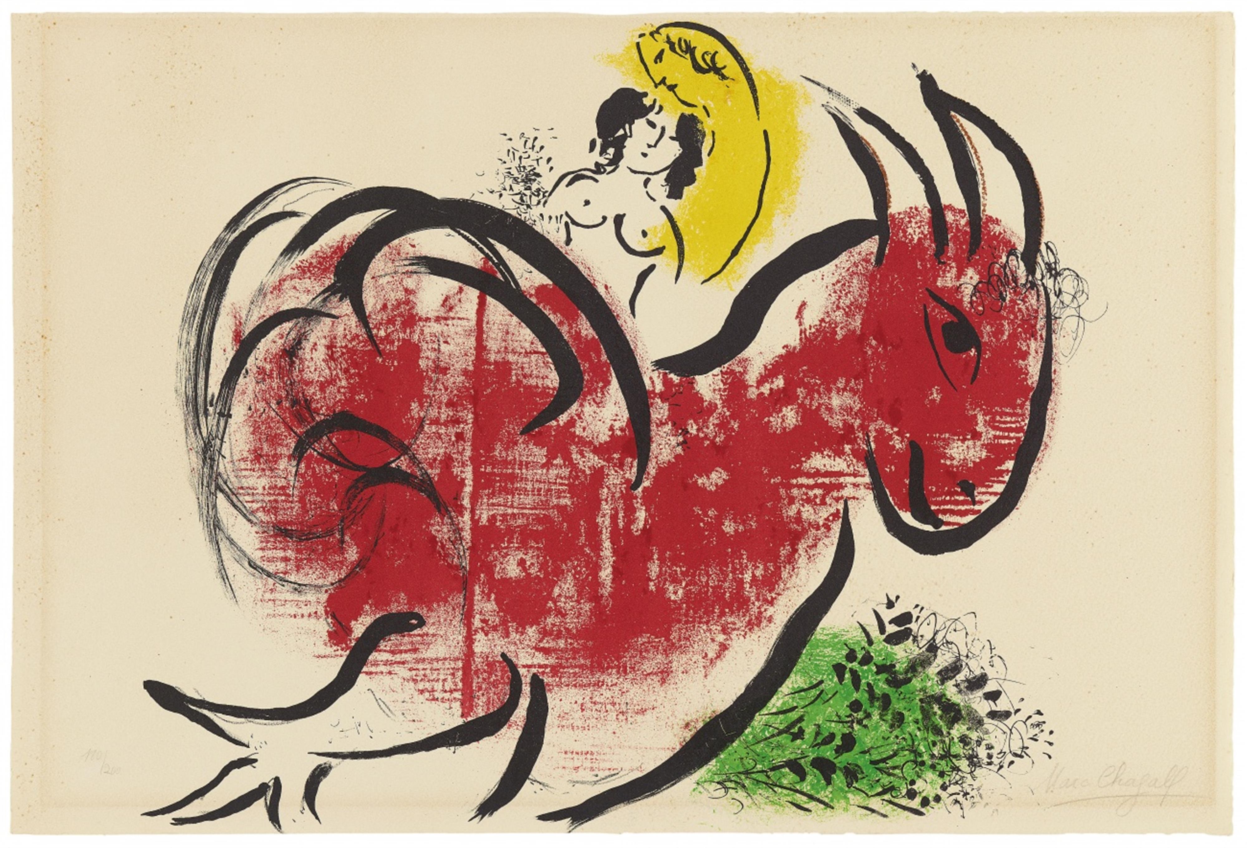 Marc Chagall - Le Coq rouge - image-1