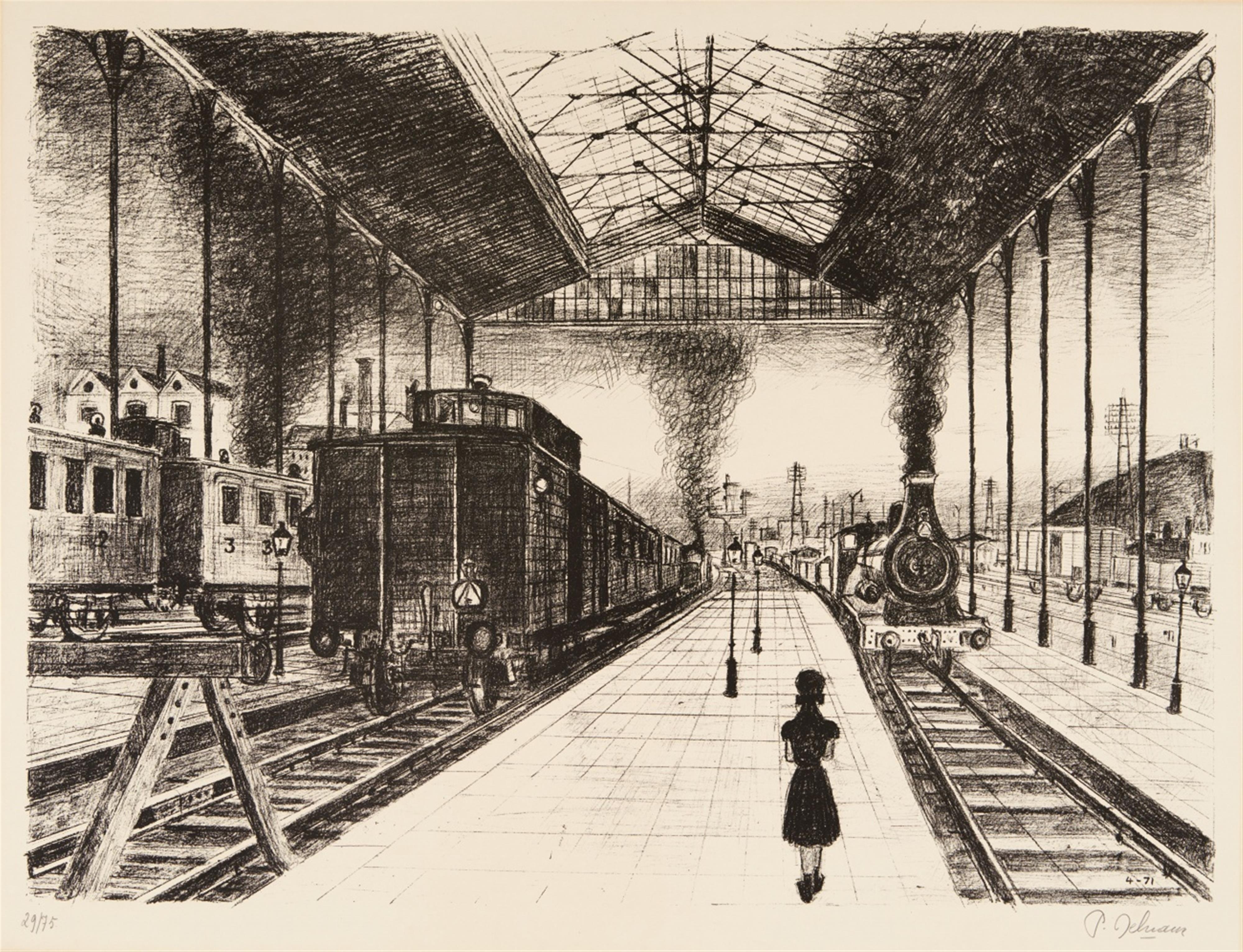 Paul Delvaux - The station - image-1