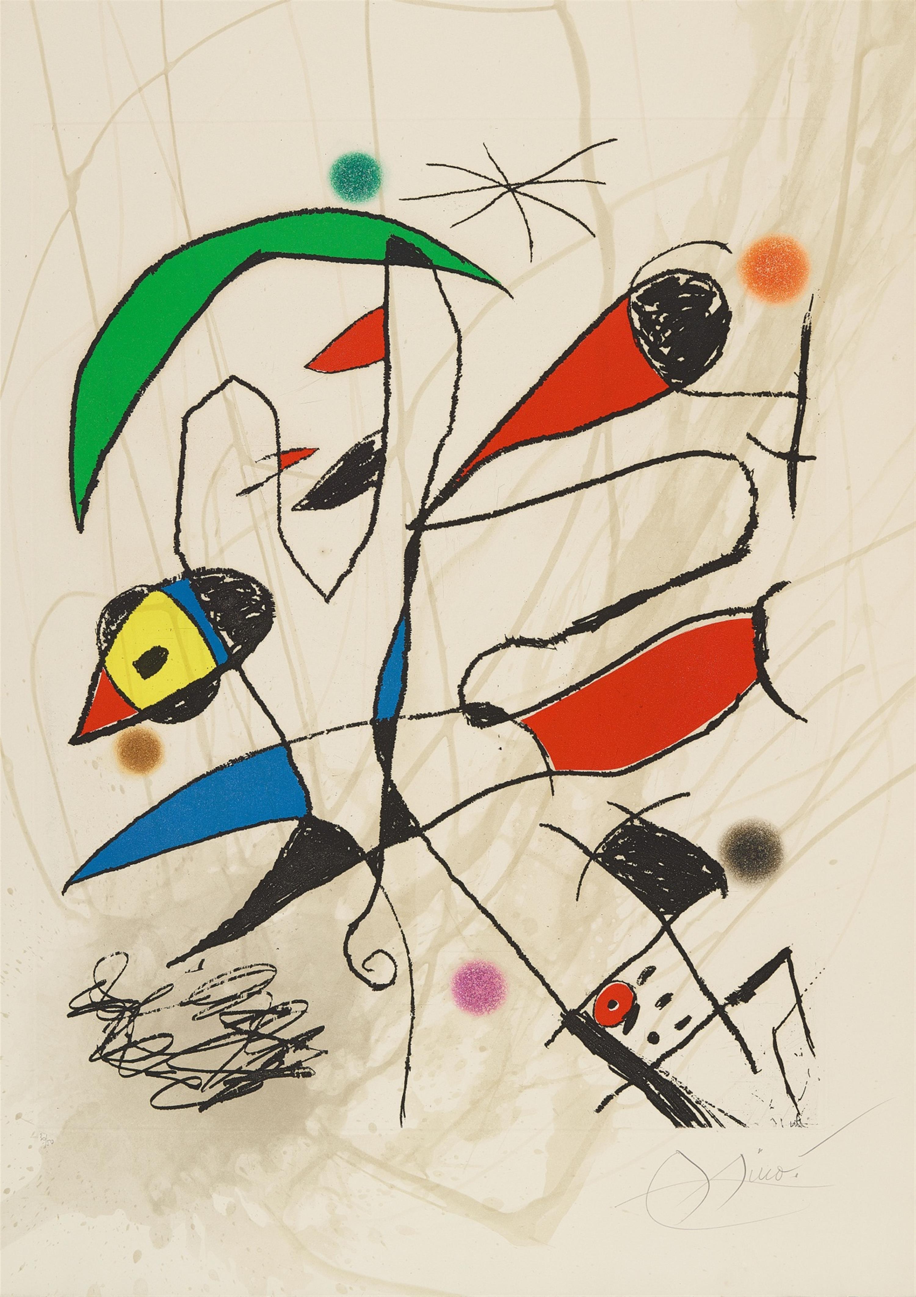 Joan Miró - L'Avaleur de sabre lune - image-1