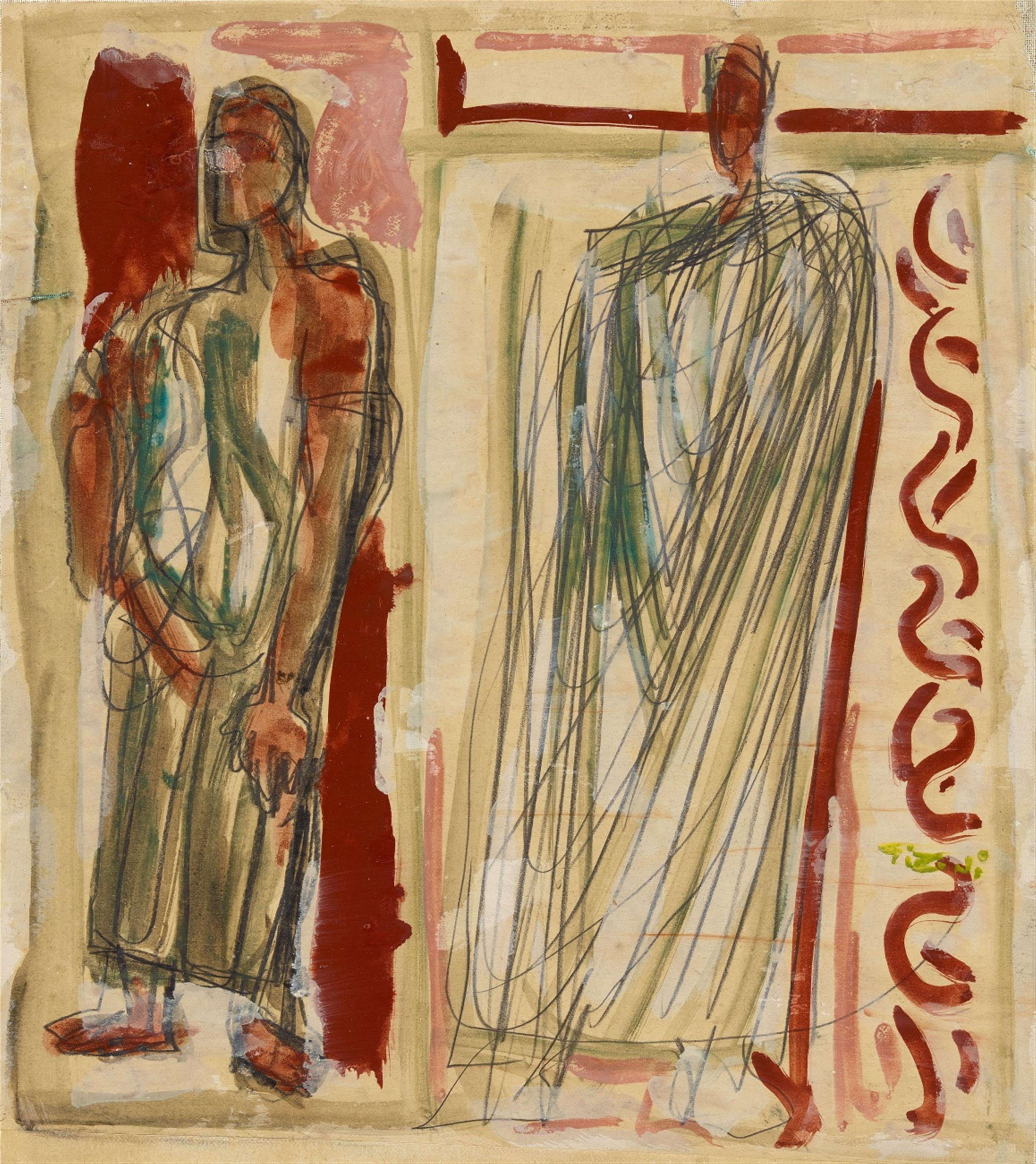 Mario Sironi - Composizione con due figure - image-1