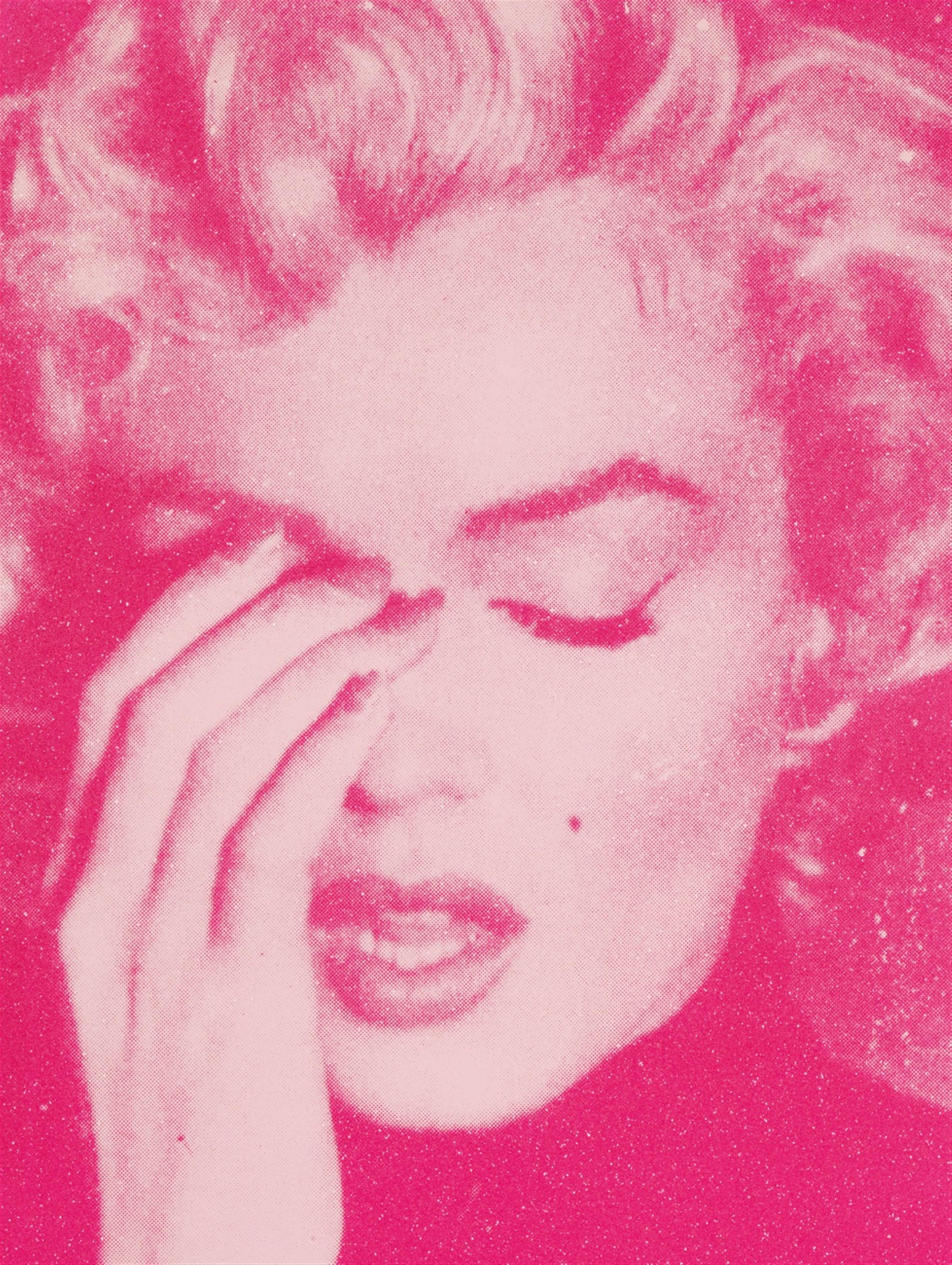Russell Young - Marilyn Crying (light pink) - image-1