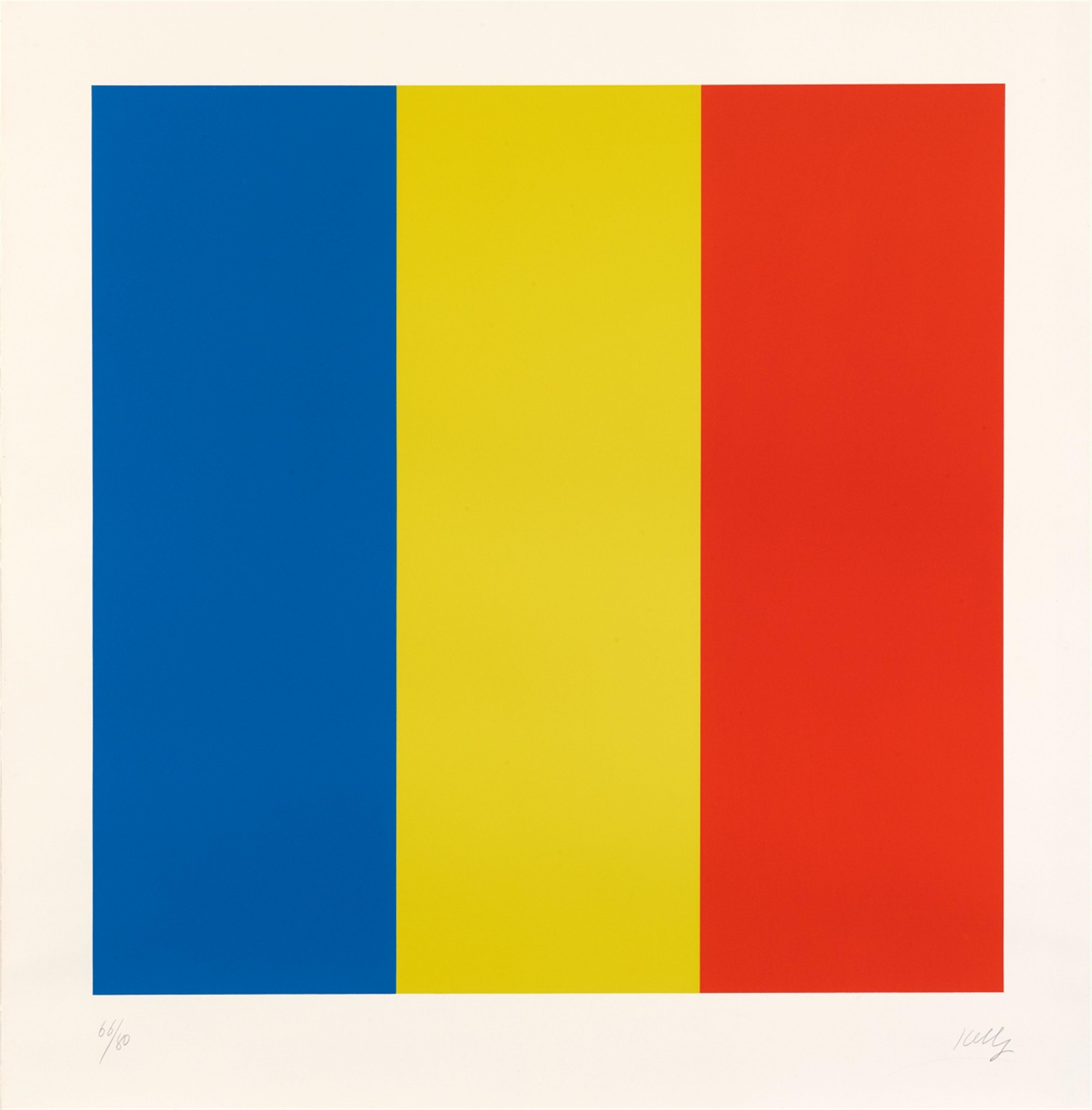 Ellsworth Kelly - Red Yellow Blue - image-1