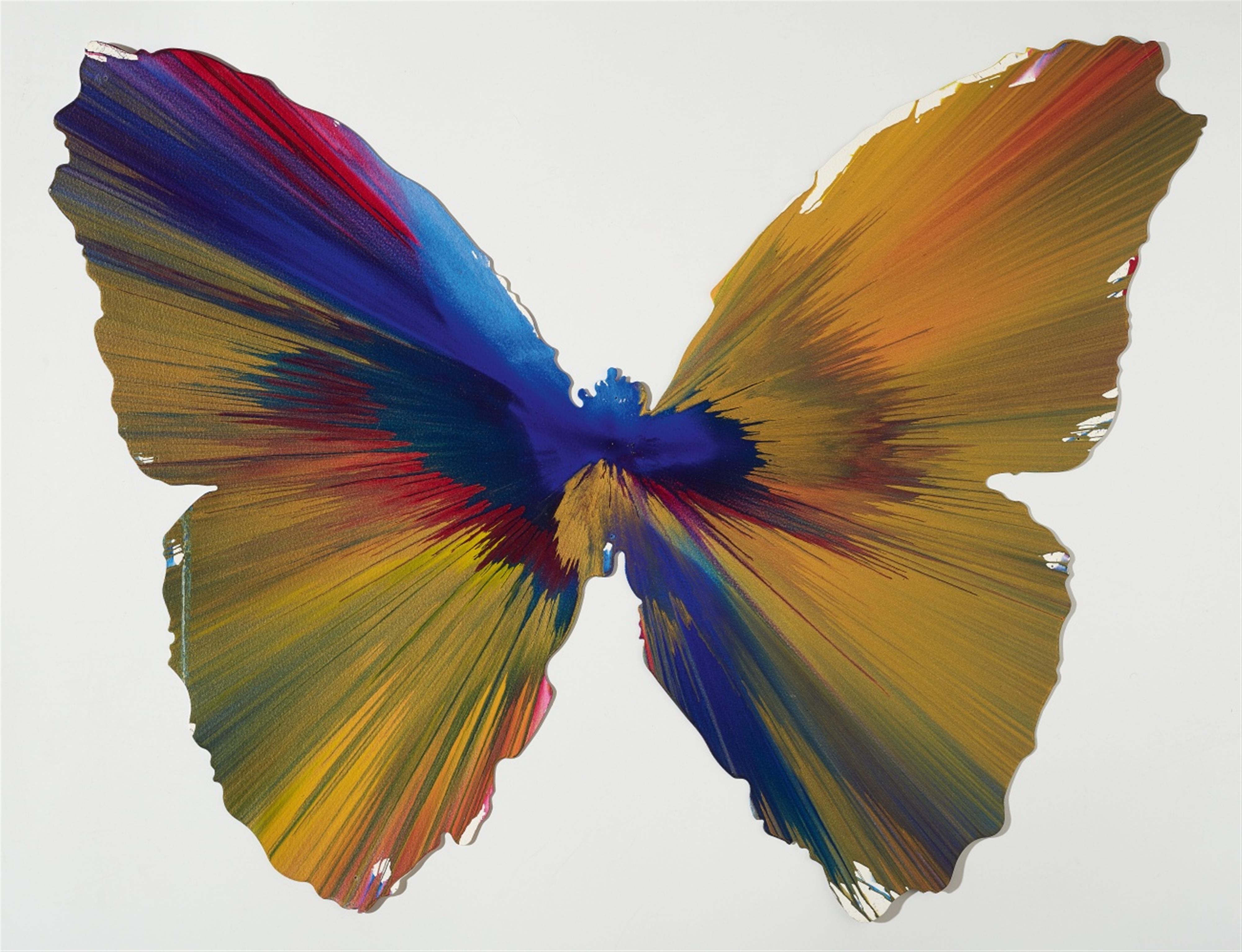 Damien Hirst - Butterfly/Spinpainting - image-1