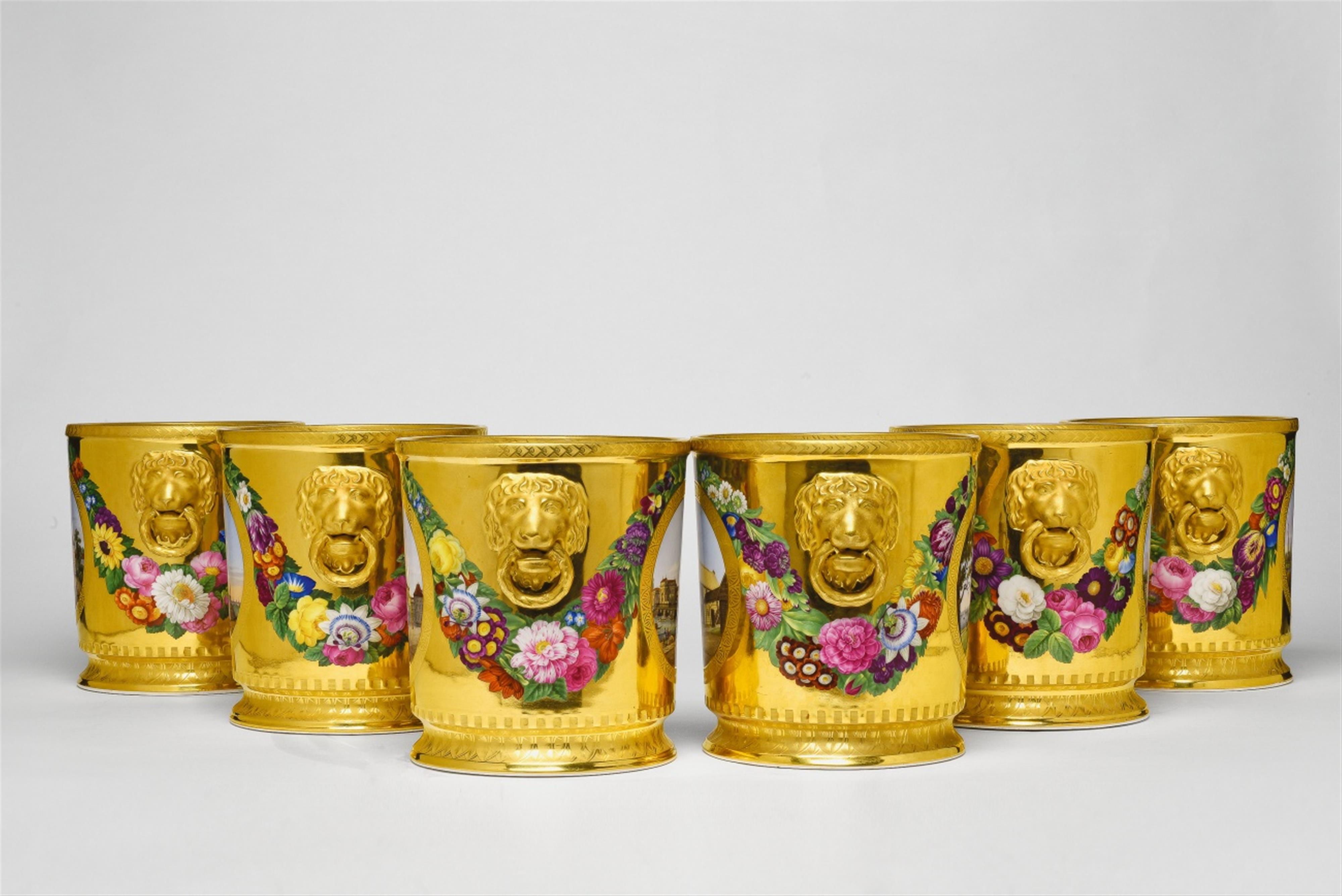 A pair of ice pails from the wedding service for Princess Louise of Prussia - image-4