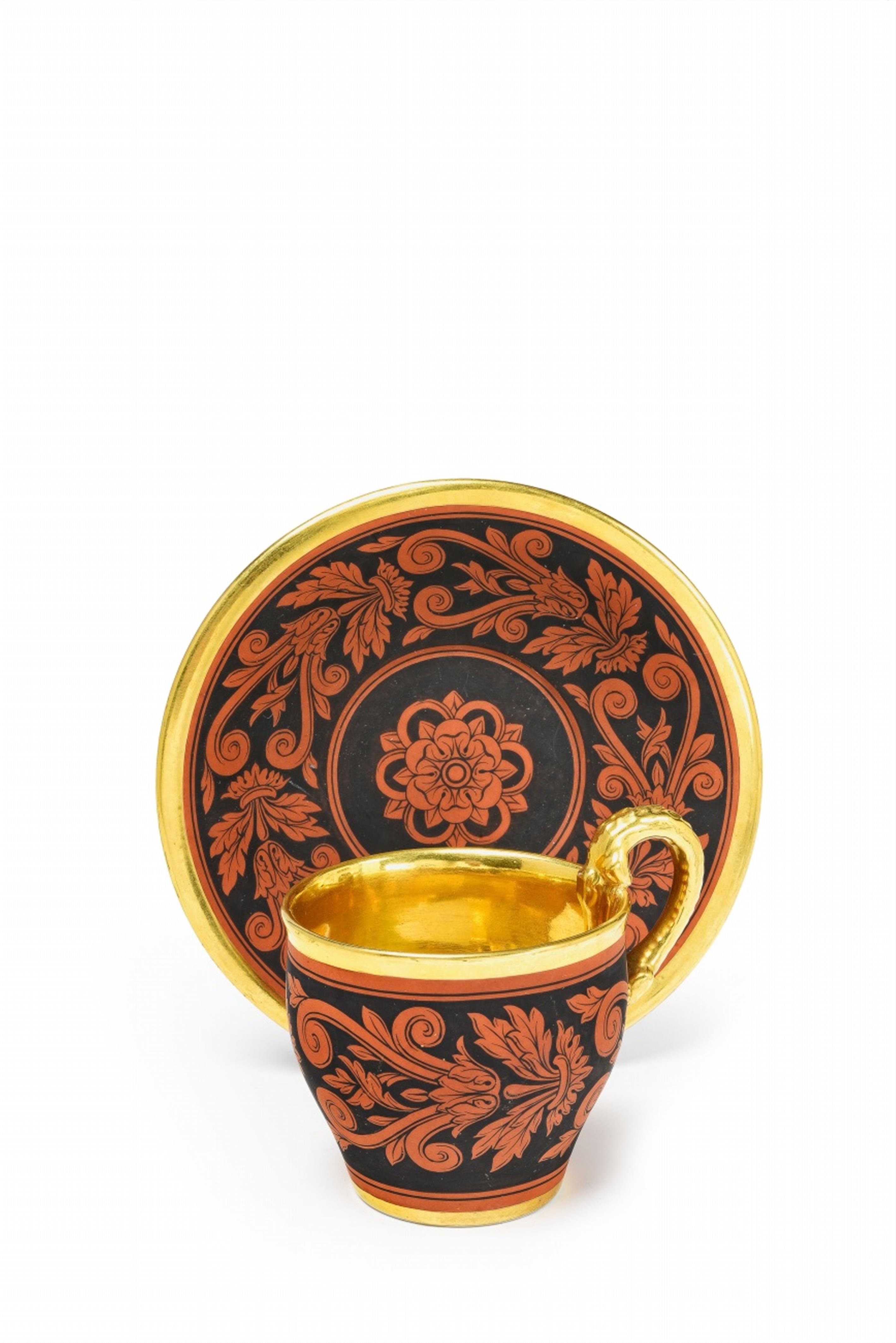 A Berlin KPM porcelain cup in the Etruscan taste - image-1