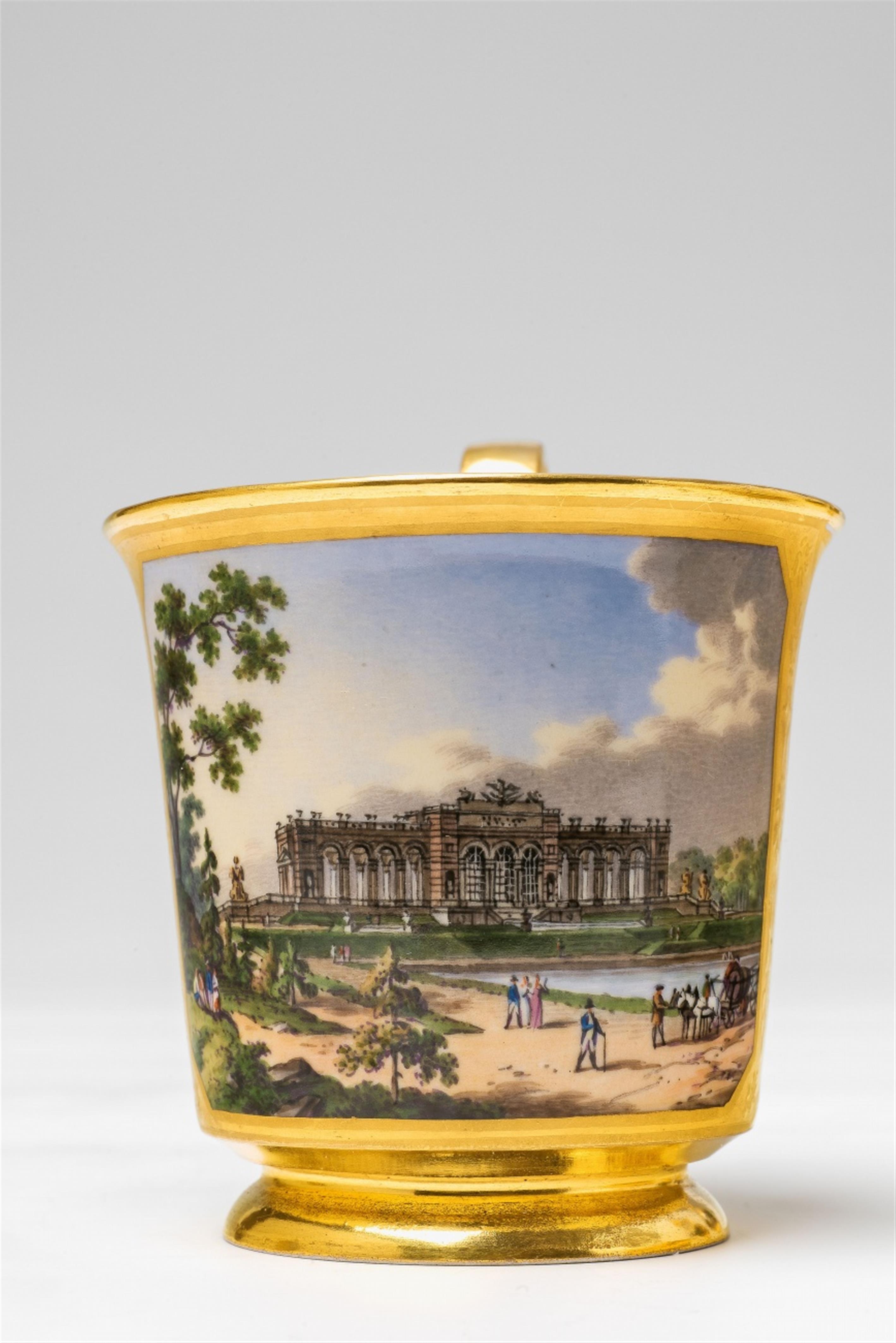 A Niedermayer porcelain déjeuner with views of imperial palaces in Vienna - image-4