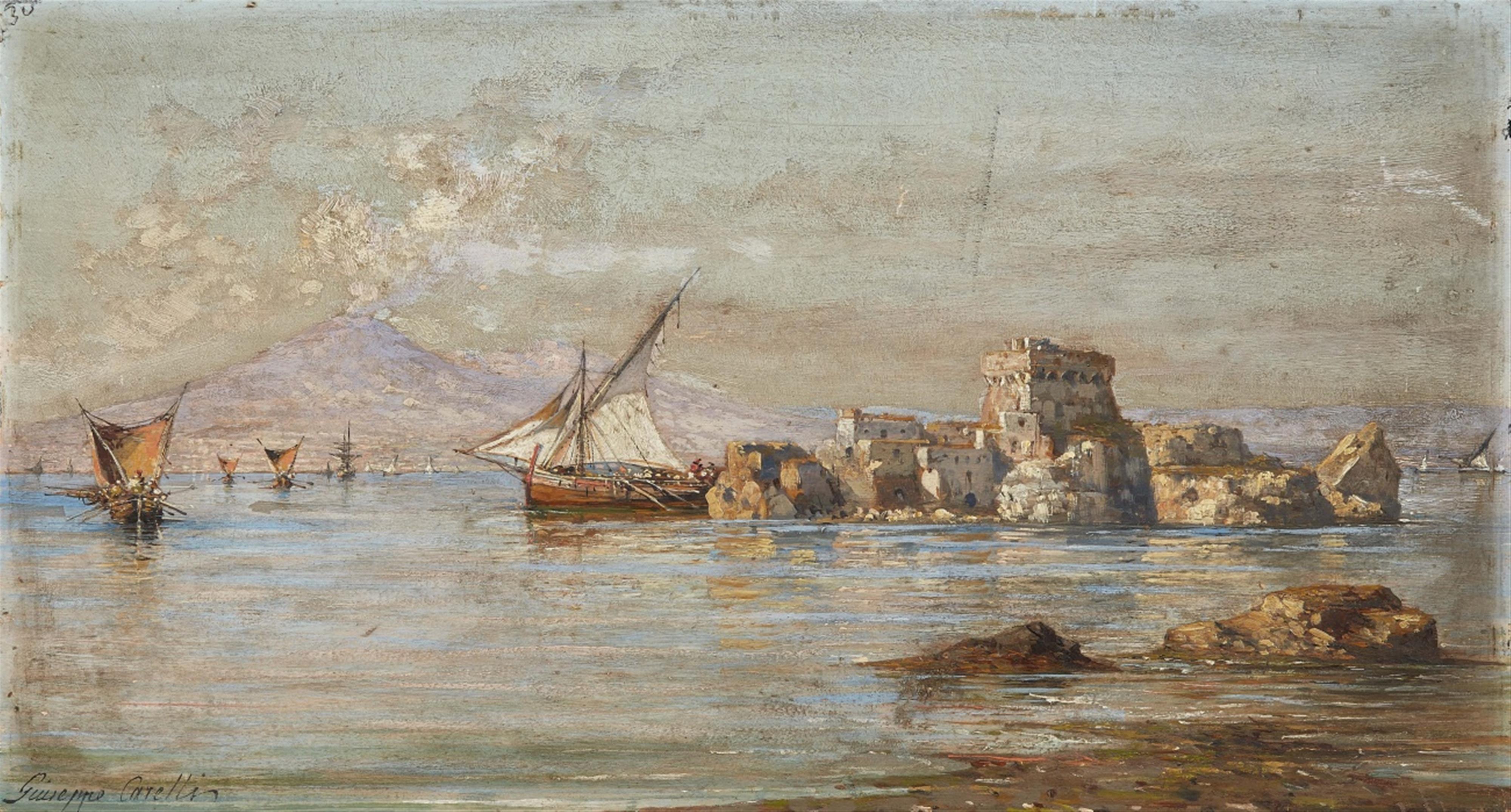 Giuseppe Carelli, attributed to - The Bay of Naples - image-1