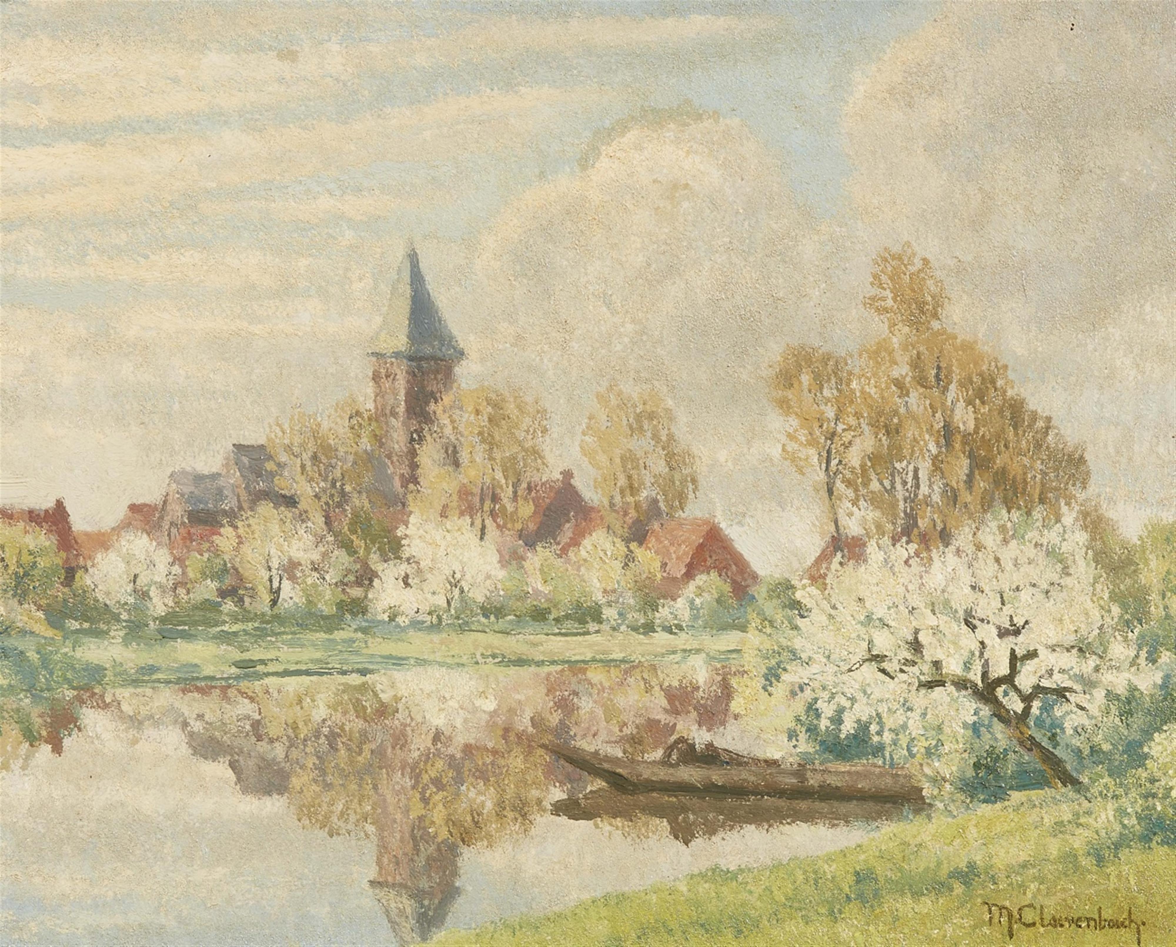 Max Clarenbach - Frühling in Wittlaer - image-1