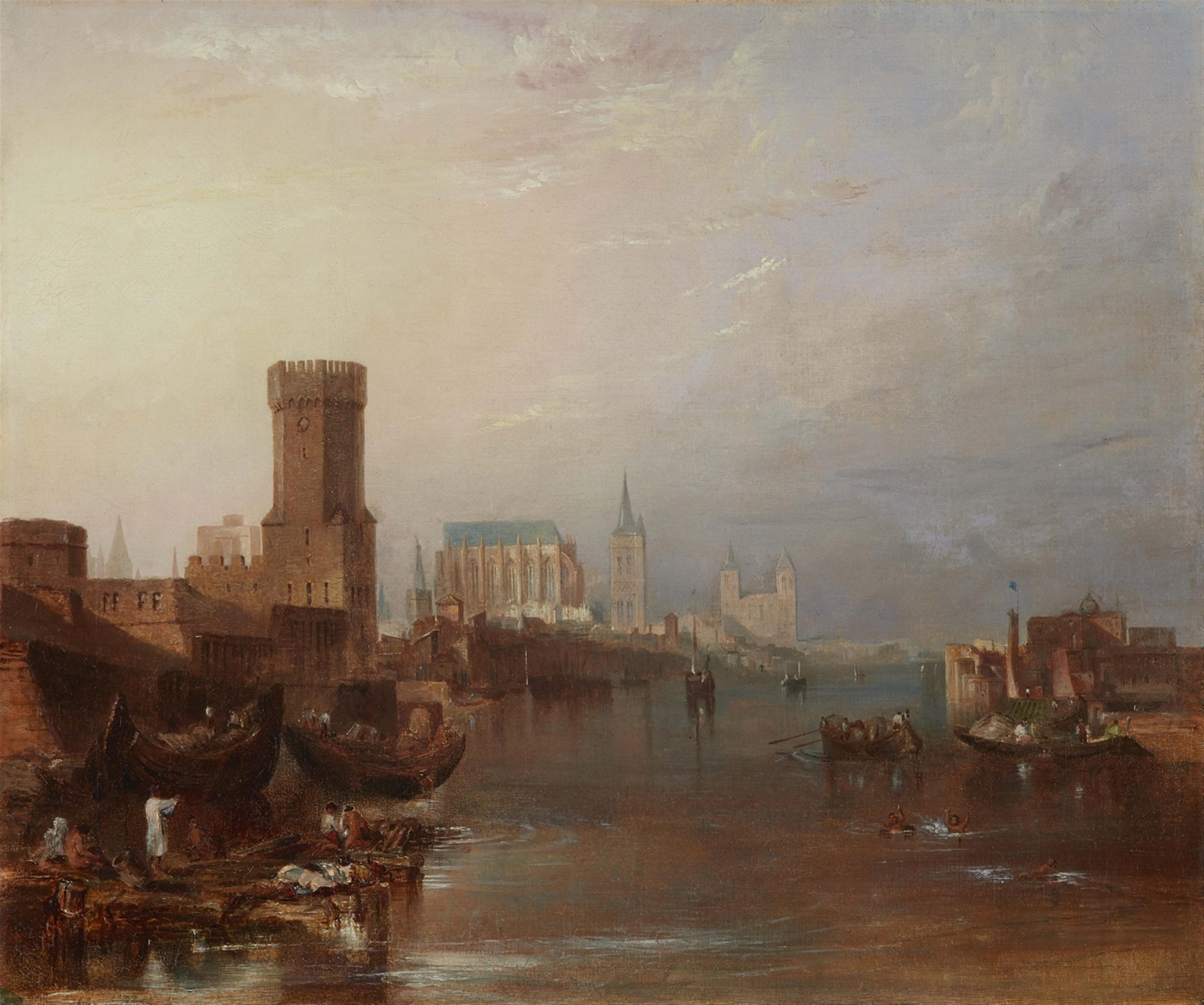 Englischer Künstler des 19. Jahrhunderts - Ansicht von Köln - image-1