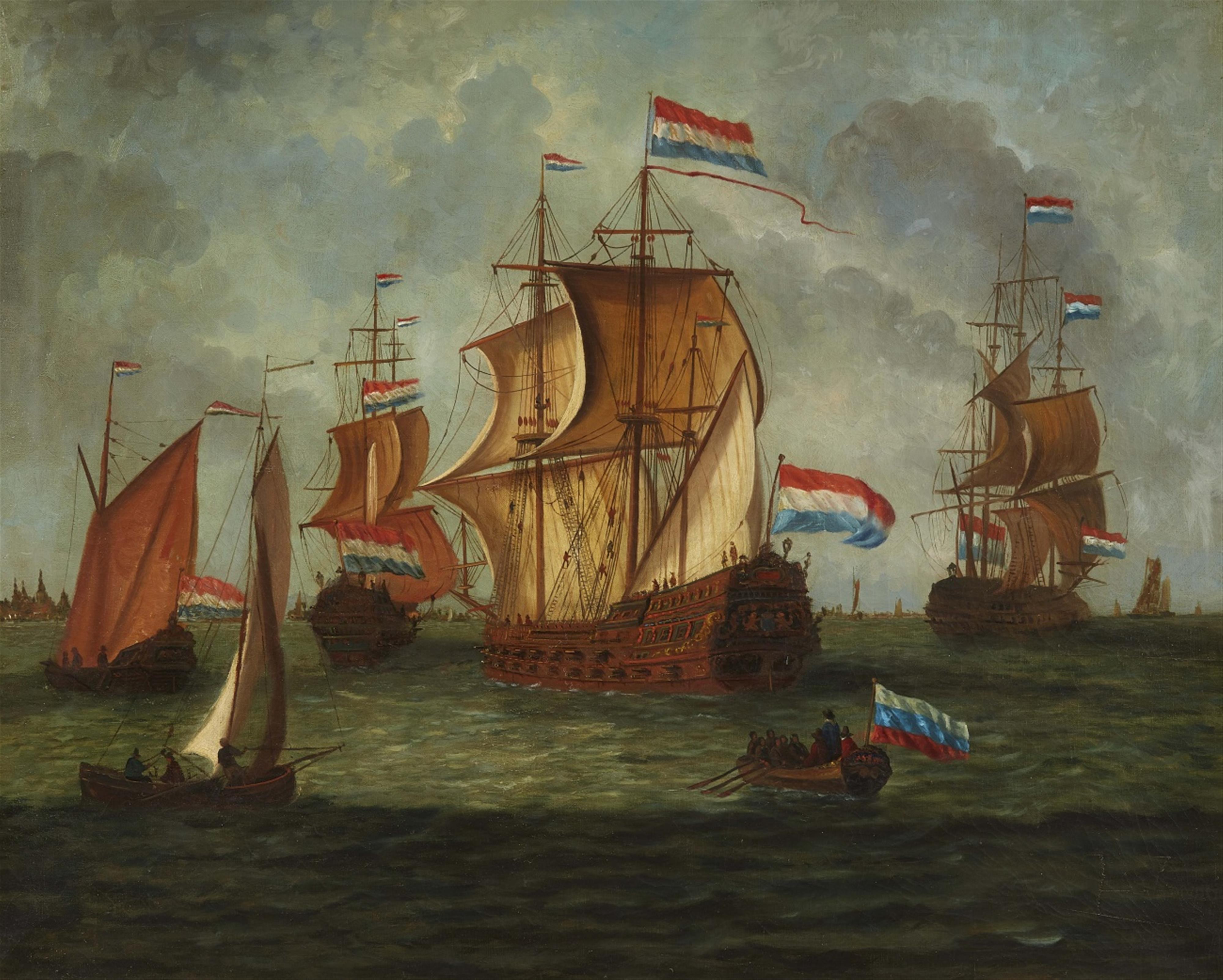 Holländischer Künstler des 19. Jahrhunderts - Marine - image-1