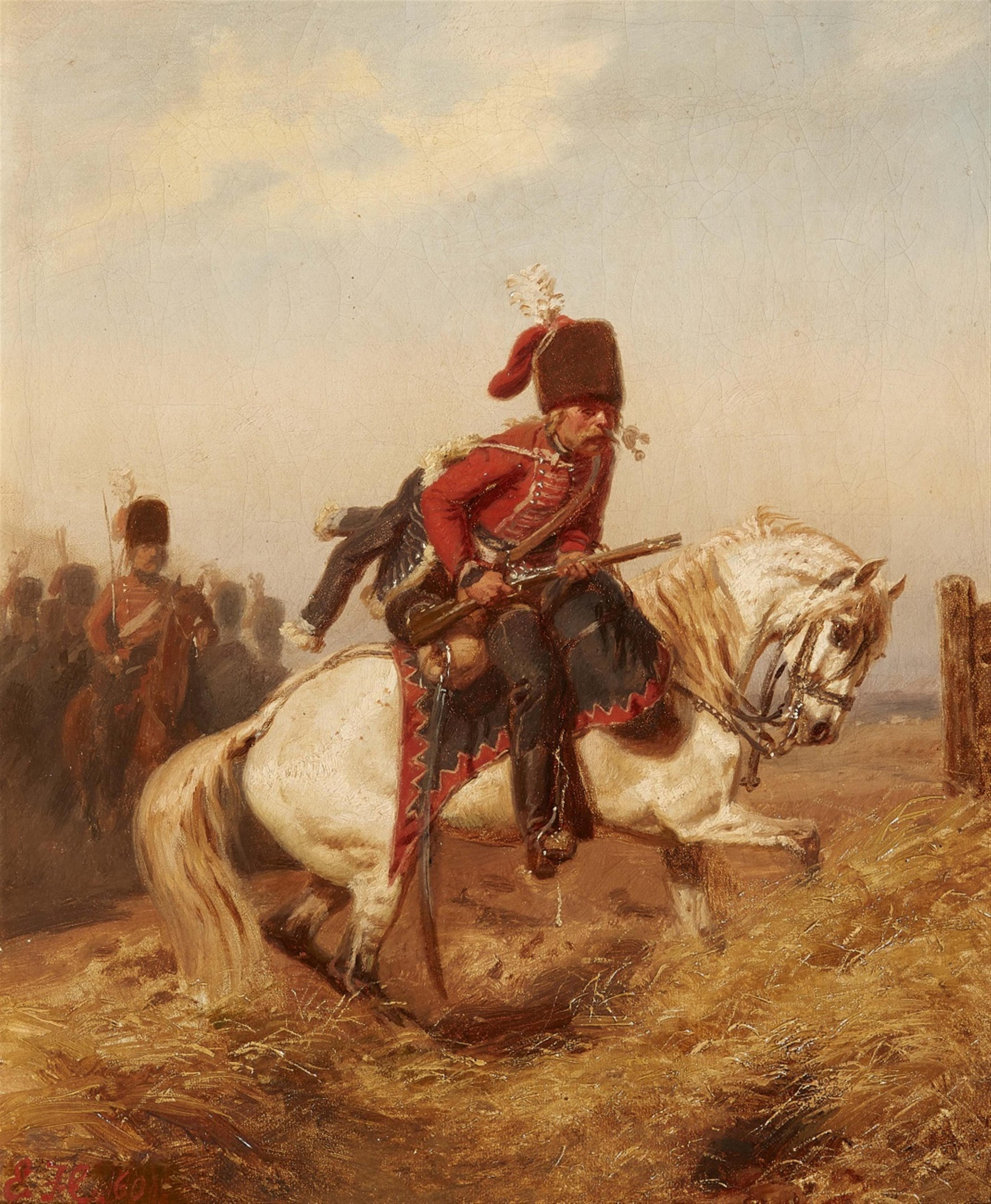 Emil Hünten - Hussar Cavalryman - image-1