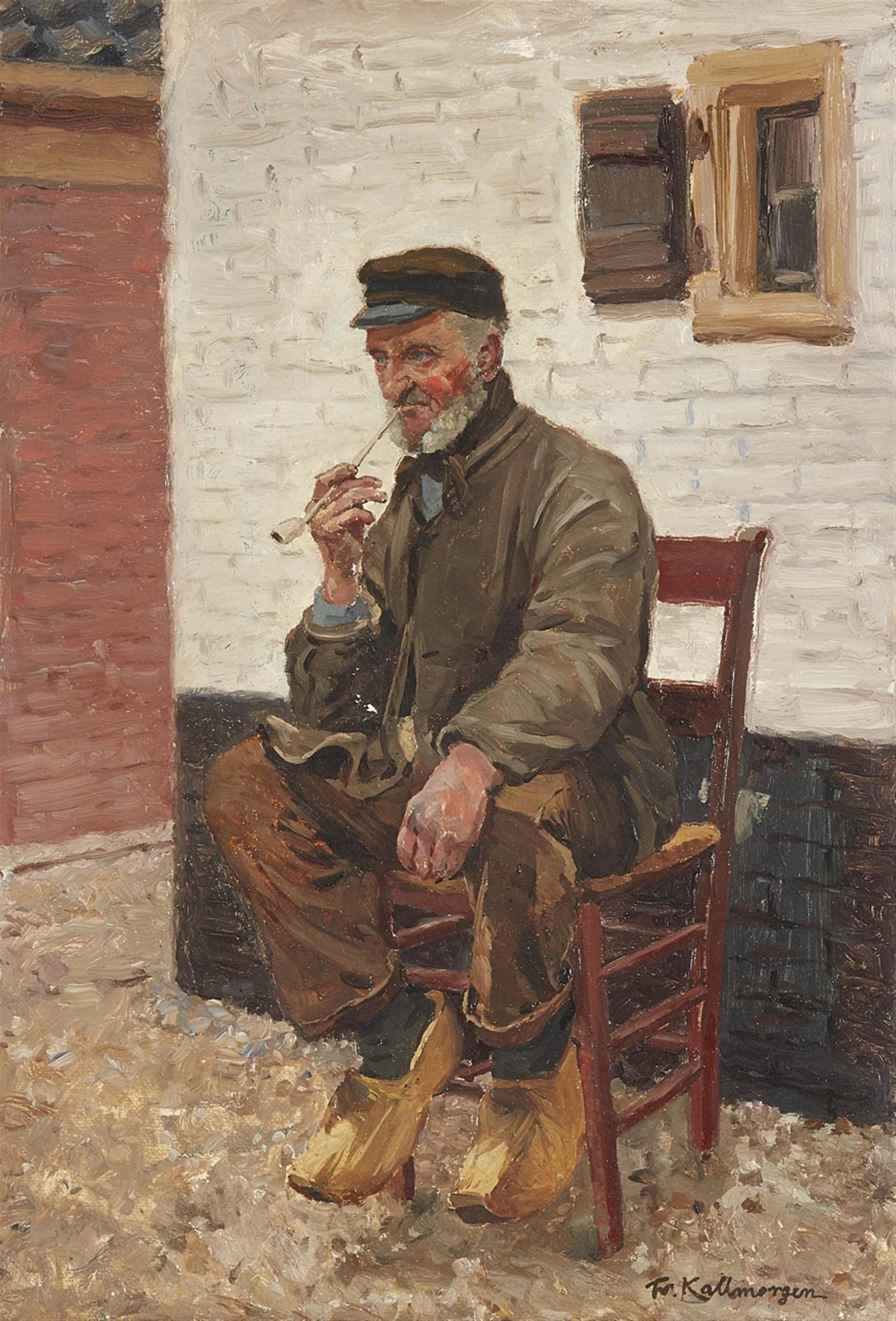 Friedrich Kallmorgen - A Dutch Peasant - image-1