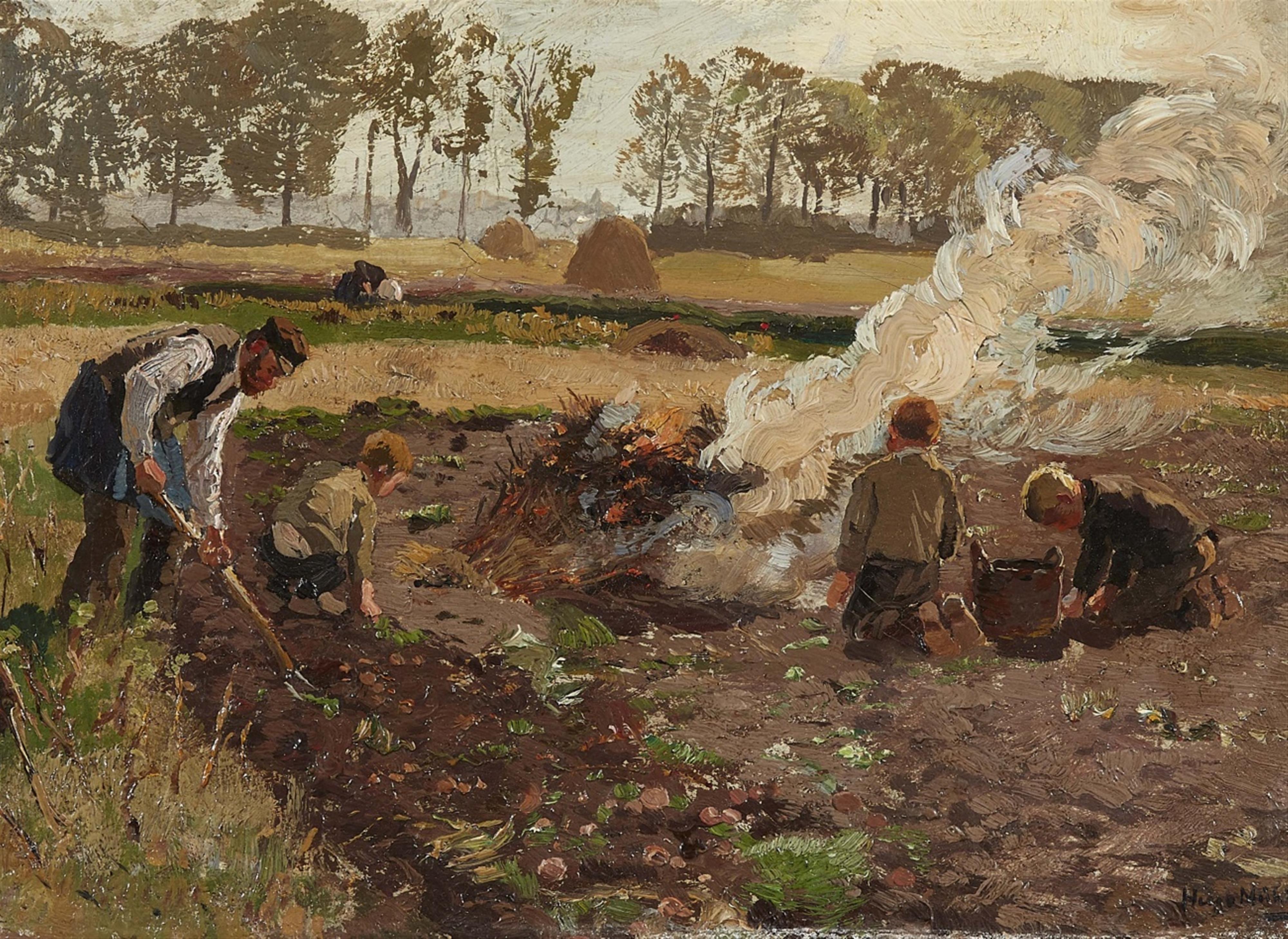 Hugo Mühlig - The Potato Harvest - image-1