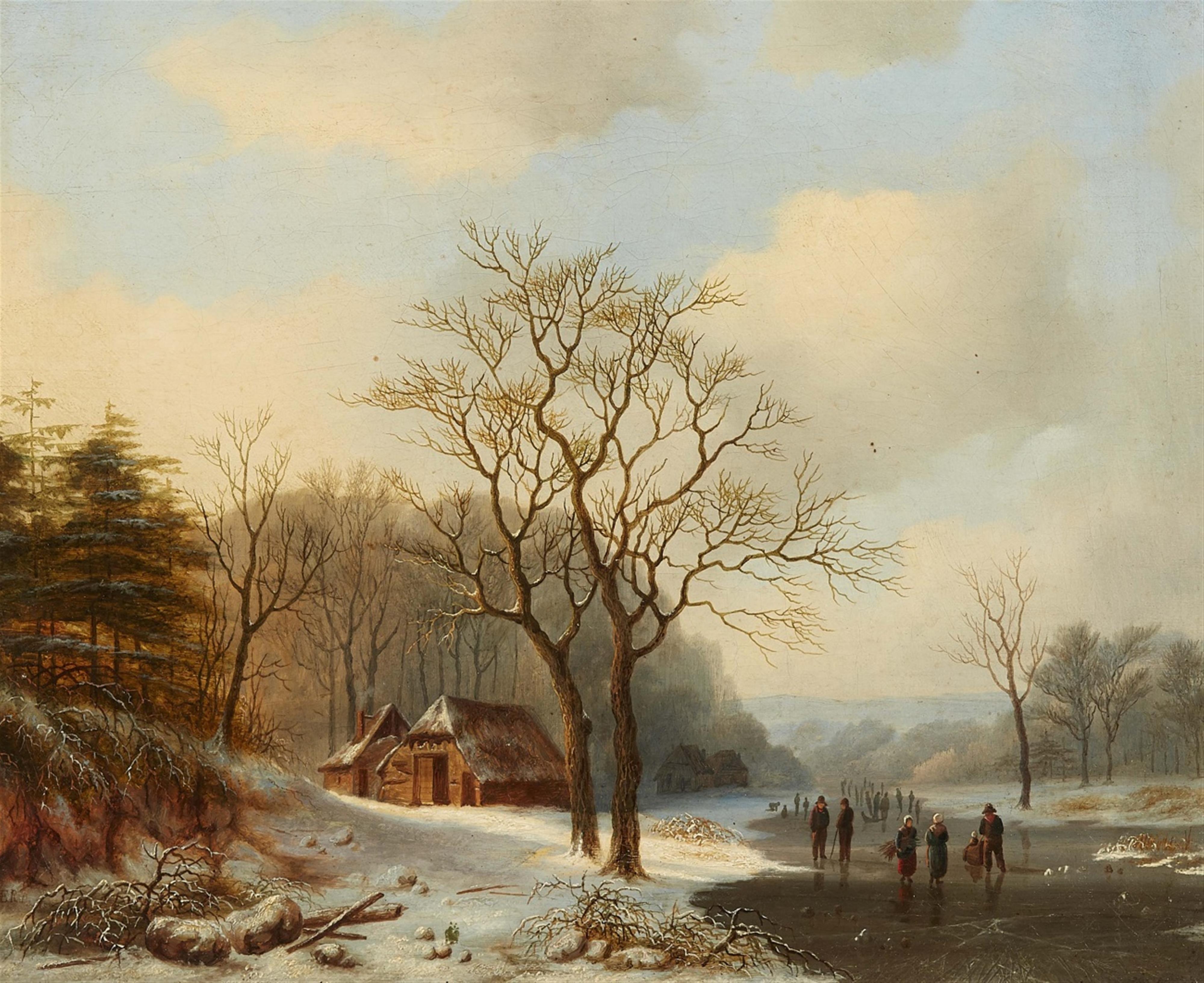 Hermanus Everhardus Rademaker - Winter Landscape - image-1