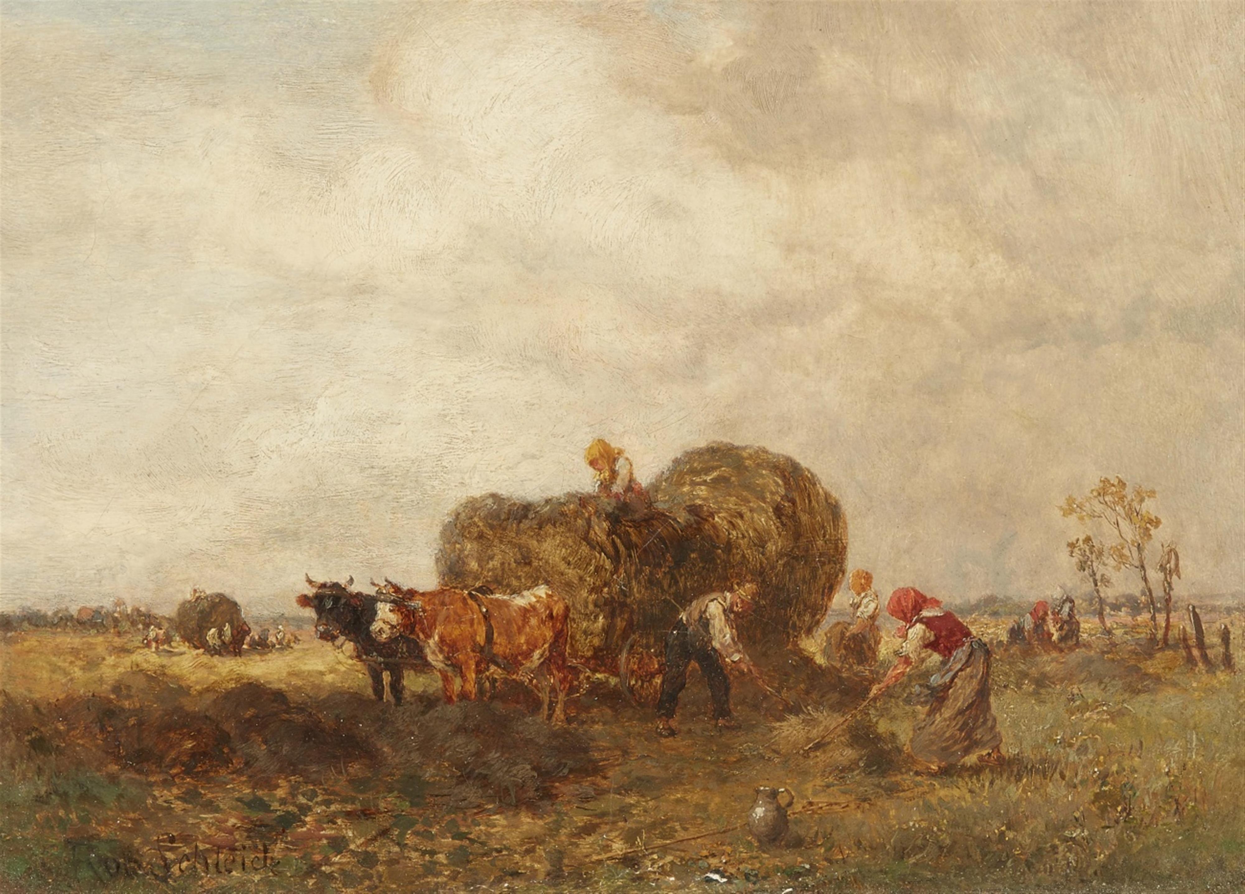 Eduard Schleich the Elder - The Hay Harvest - image-1