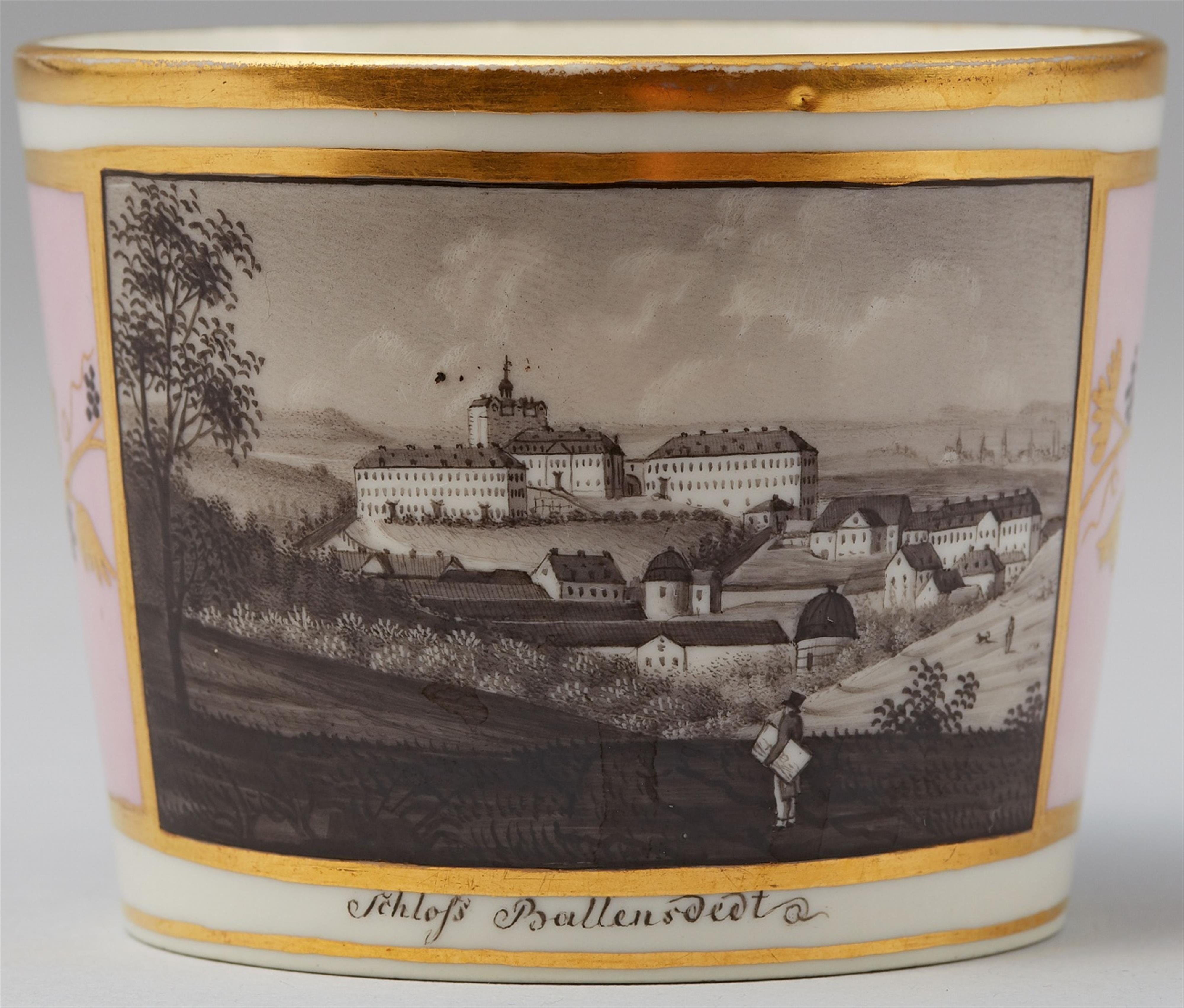 A Fürstenburg porcelain cup from the Harz - image-2
