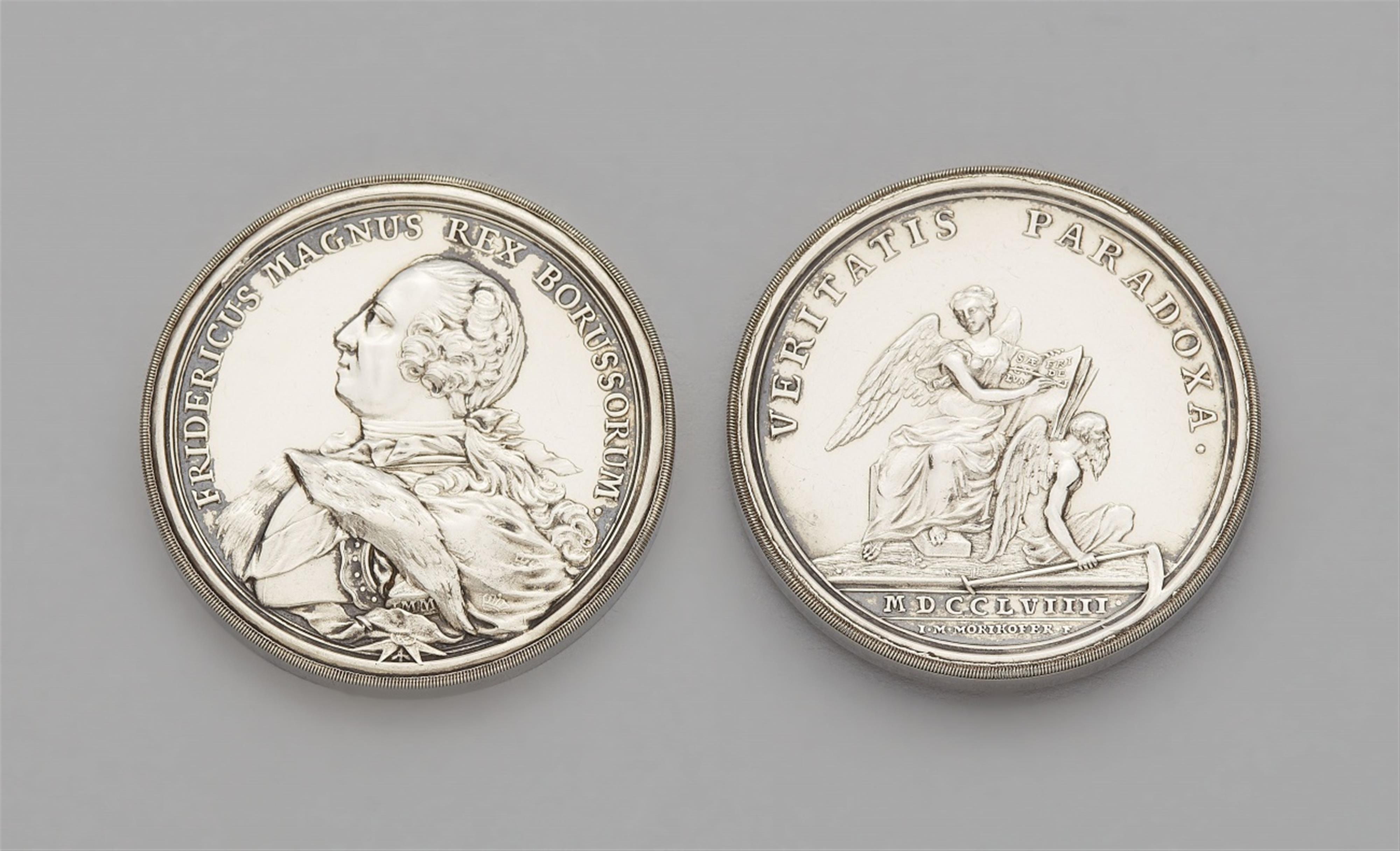 A Bern silver medallion commemorating Friedrich II's victories in the Silesian Wars - image-4