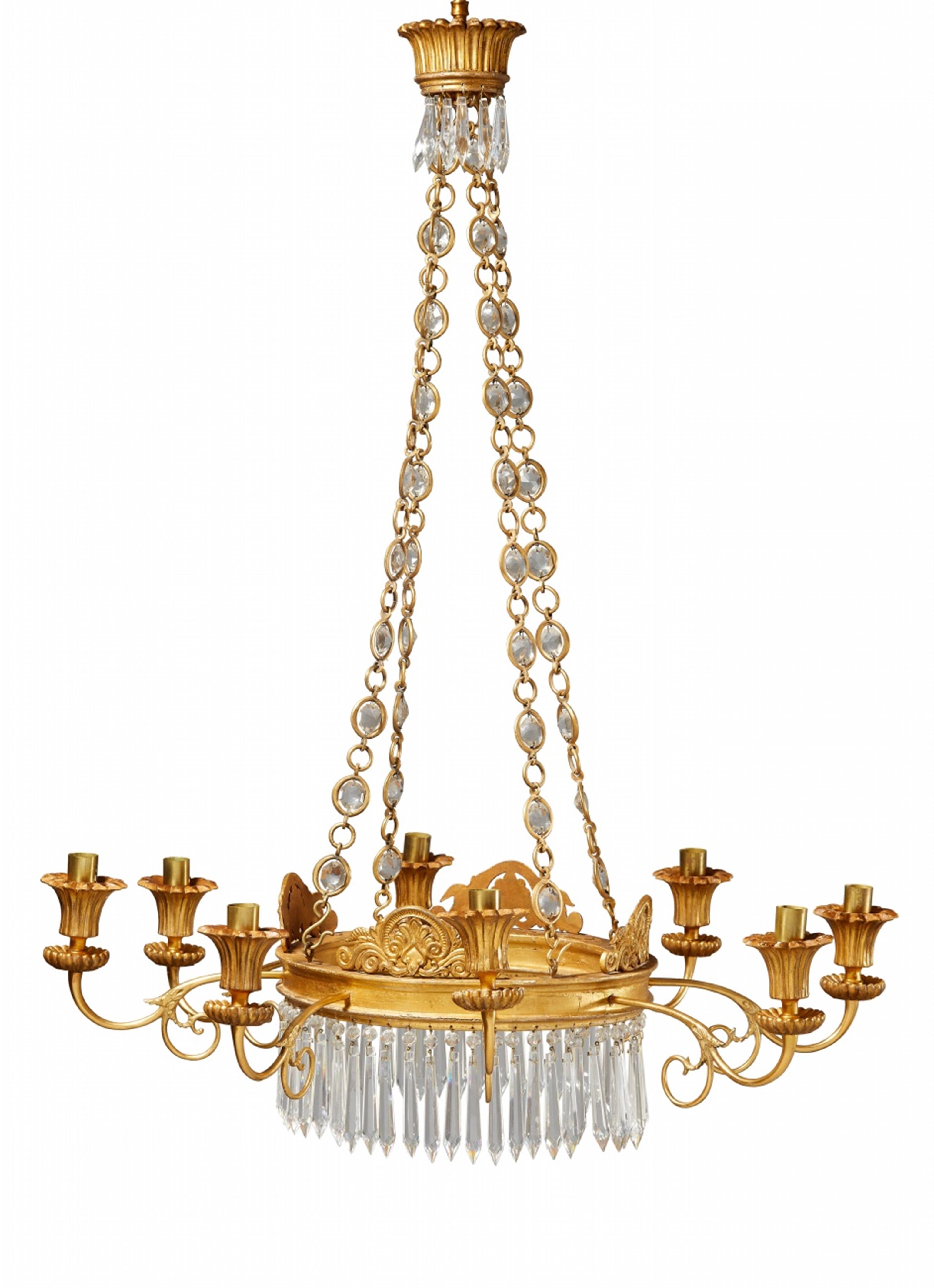 A so-called "Schinkelkrone" chandelier - image-1