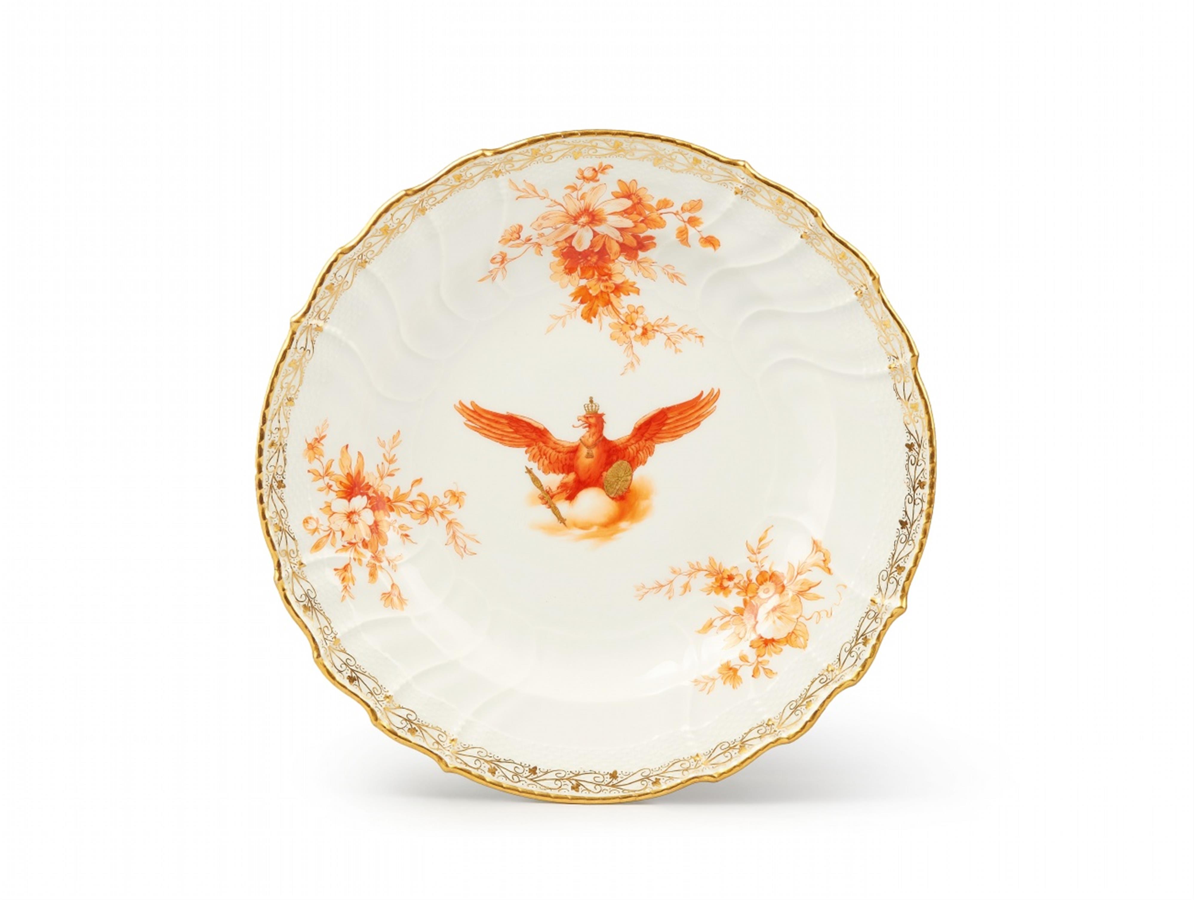 A Berlin KPM porcelain plate with the Prussian Eagle - image-1