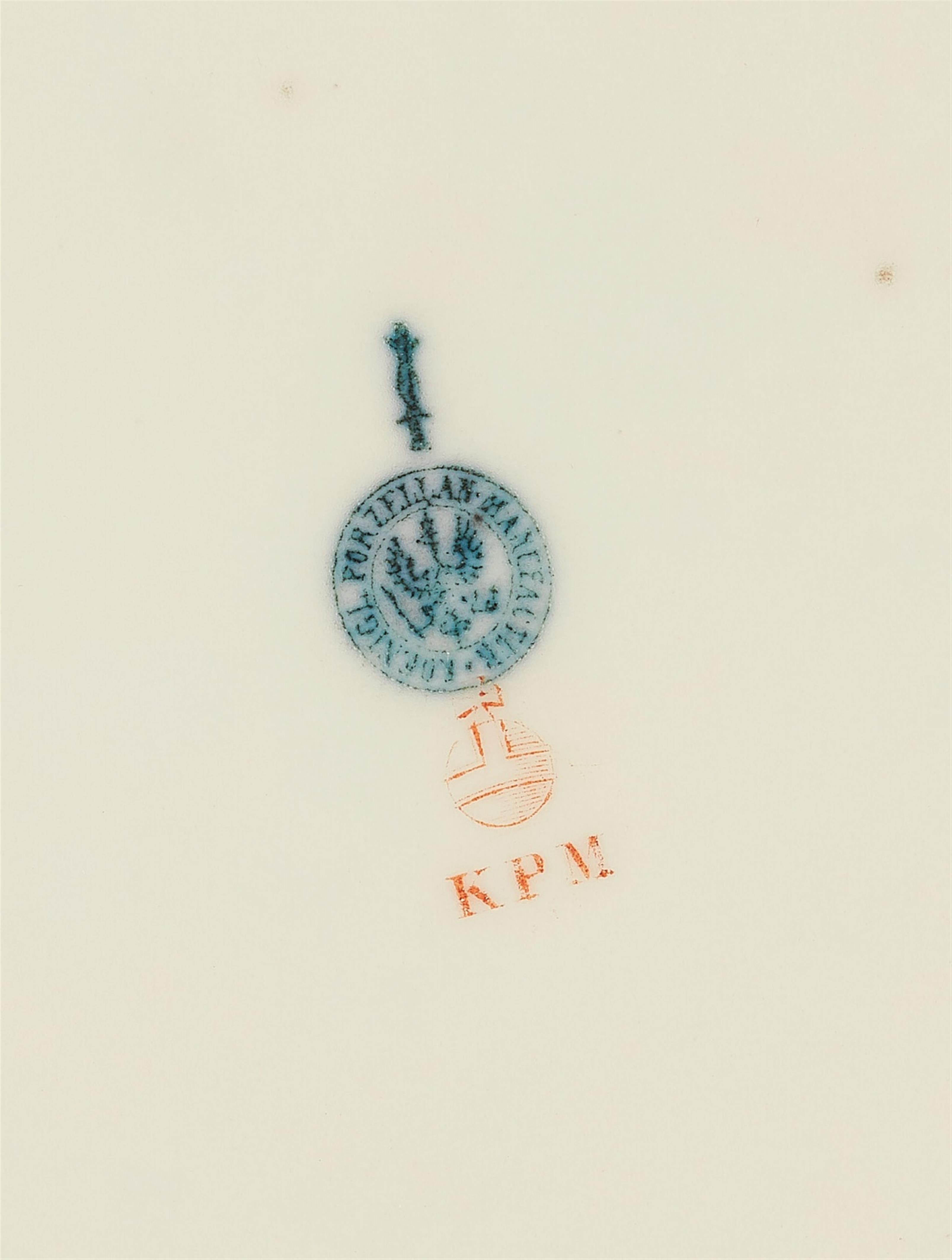 A Berlin KPM porcelain plate inscribed "Historia" - image-2