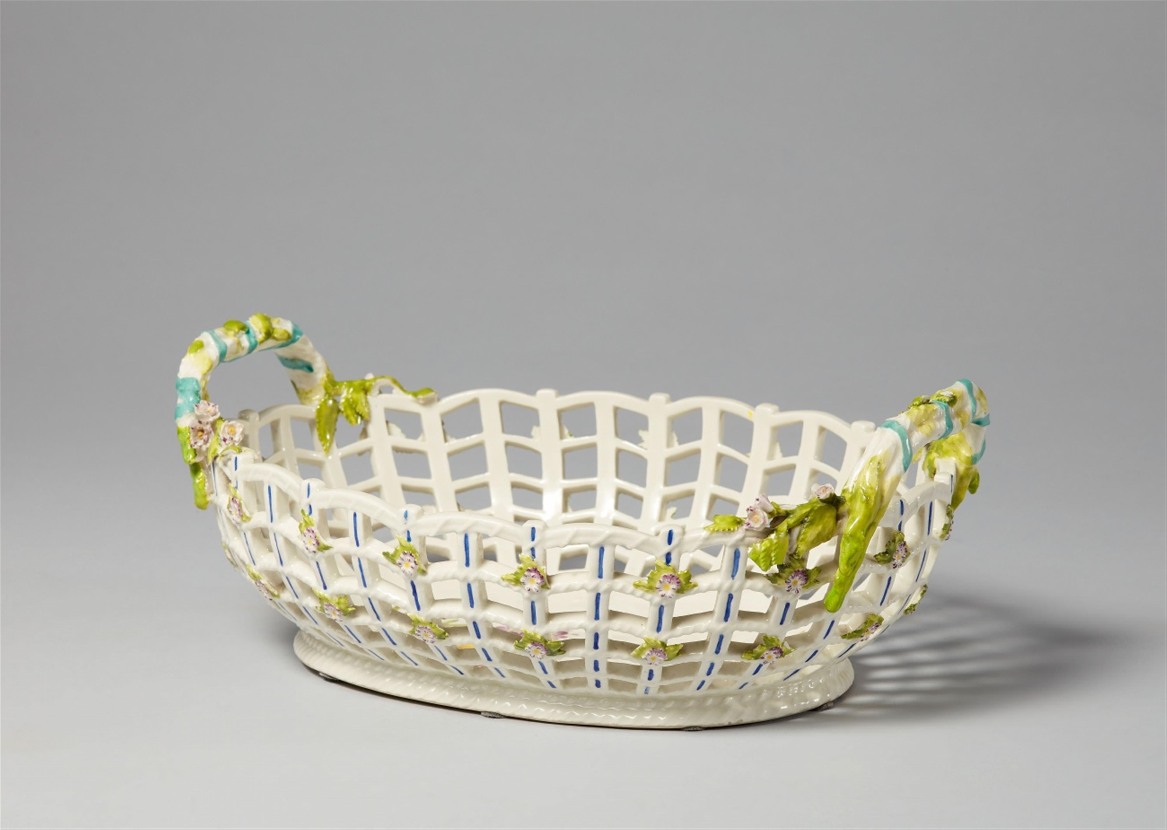A Berlin KPM porcelain sweetmeats basket from a royal service - image-2