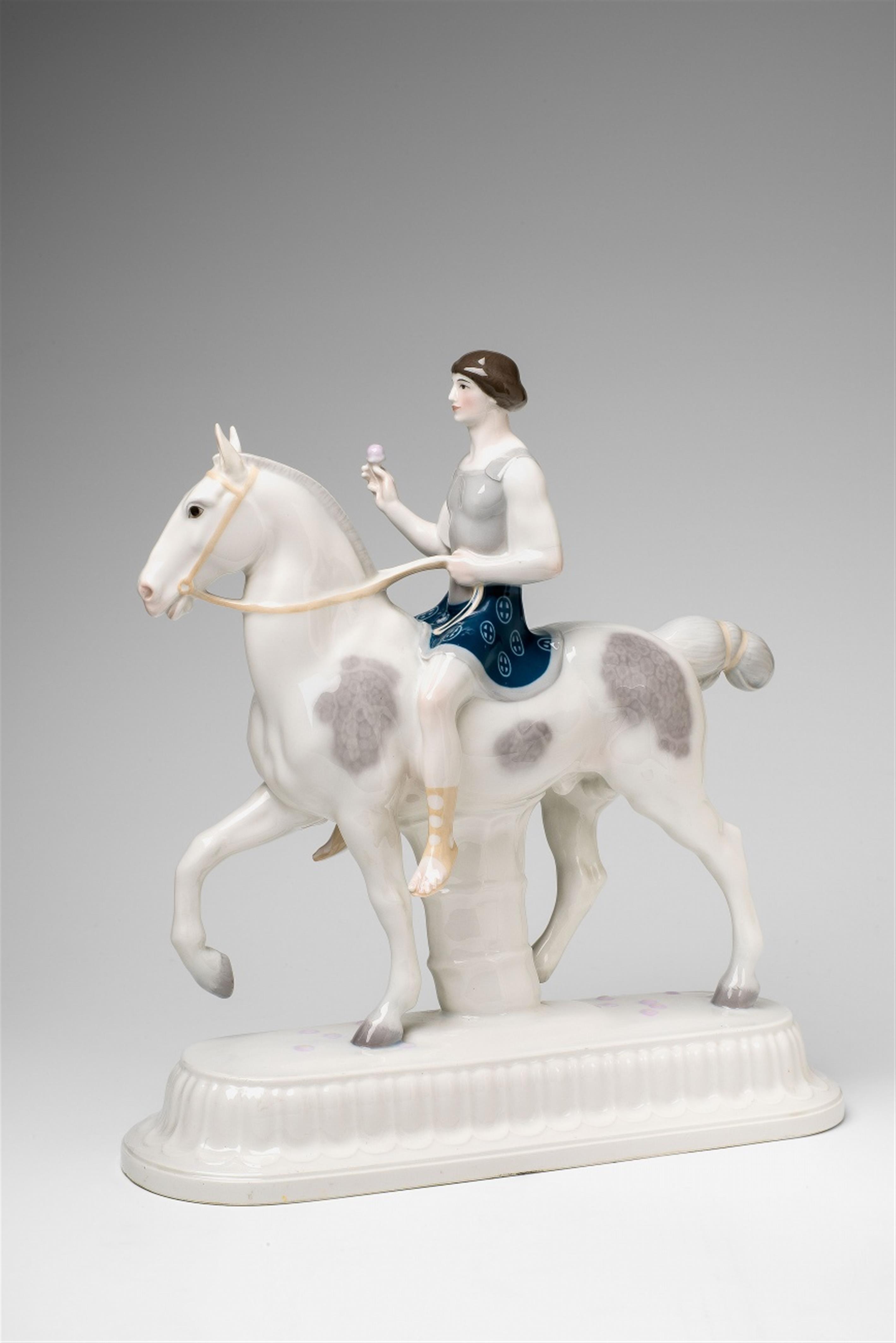 A Berlin KPM porcelain figure of the groom as a Roman soldier - image-1