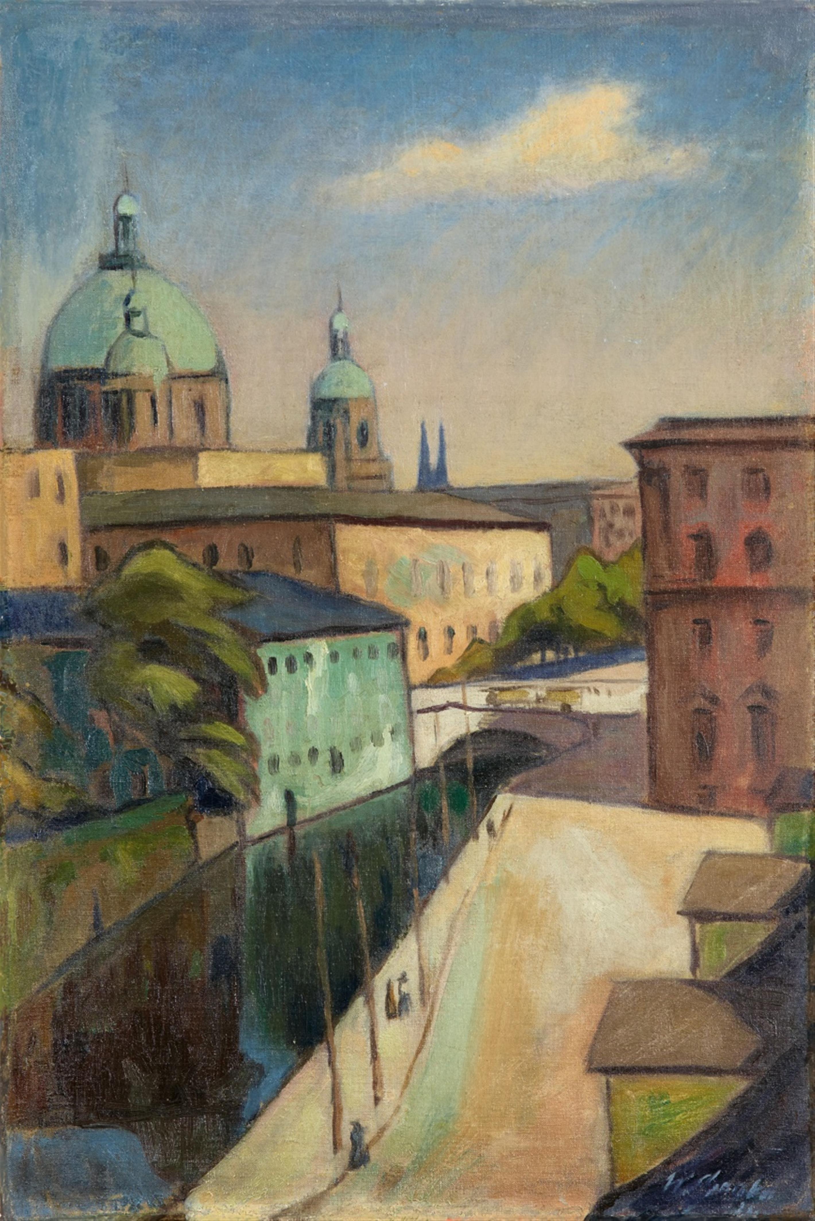 William Straube - View of the Kupfergraben and the Museum Island in Berlin - image-1
