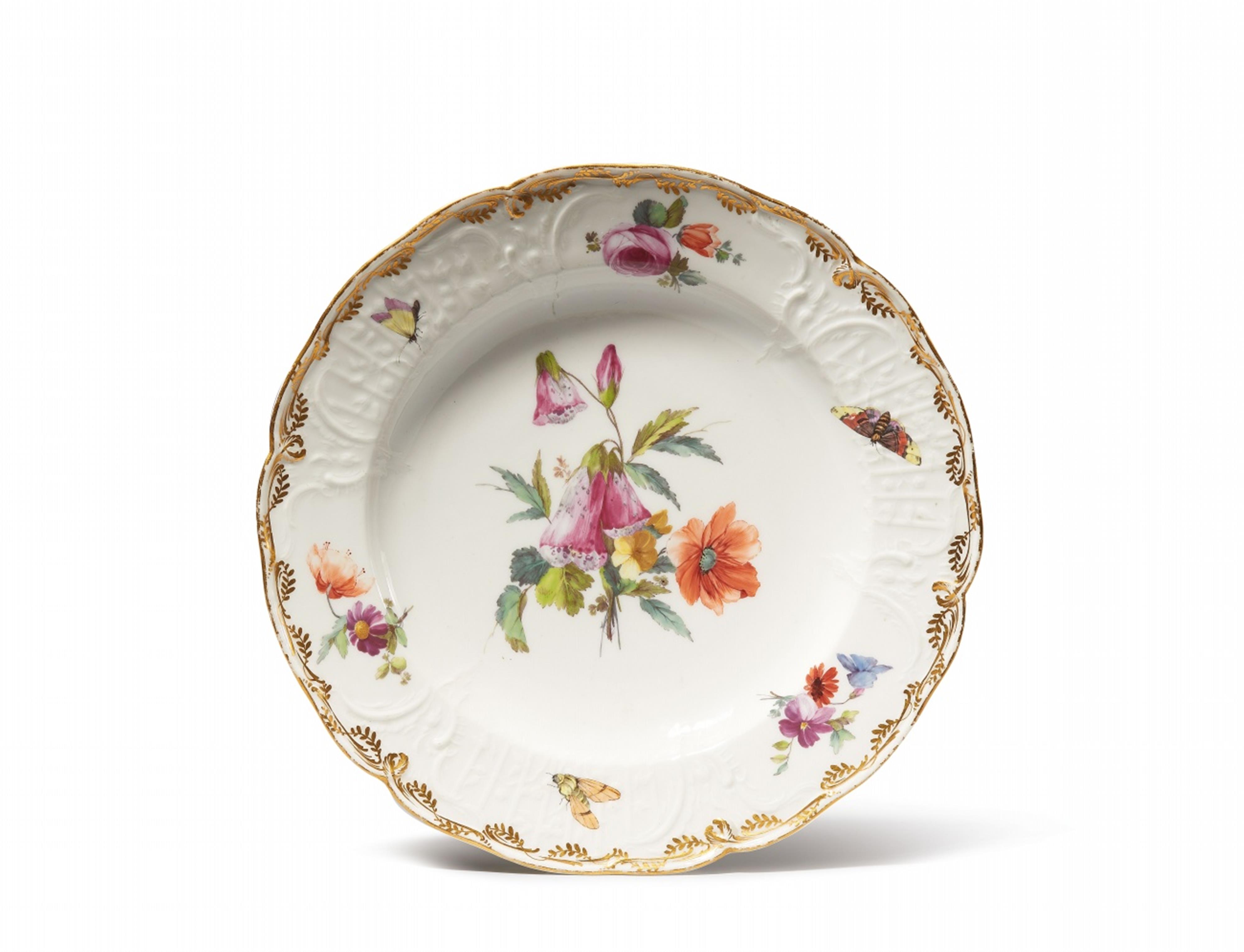 A Berlin KPM porcelain soup plate from the dinner service for Berlin City Palace - image-1