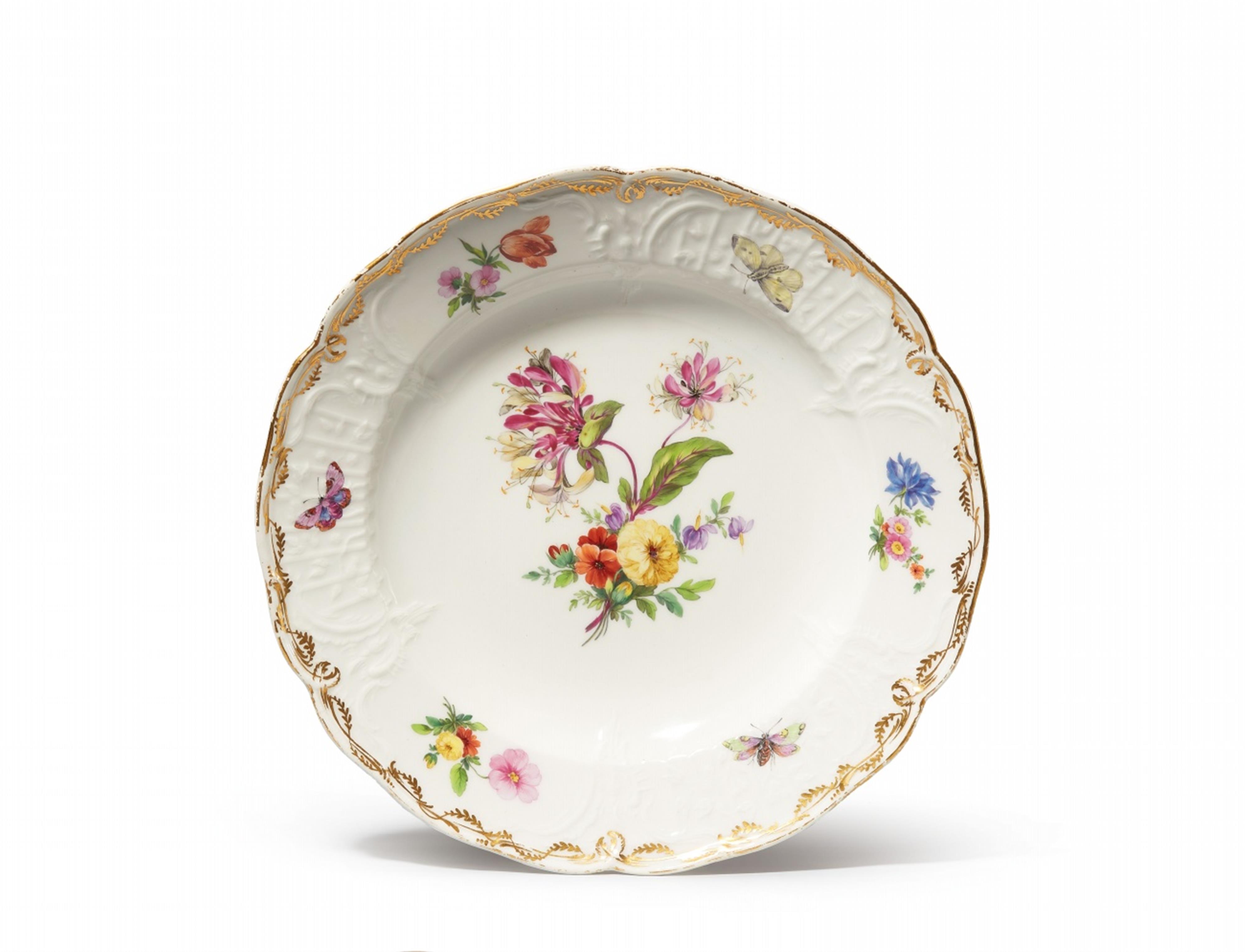 A Berlin KPM porcelain soup bowl from the dinner service for Berlin City Palace - image-1