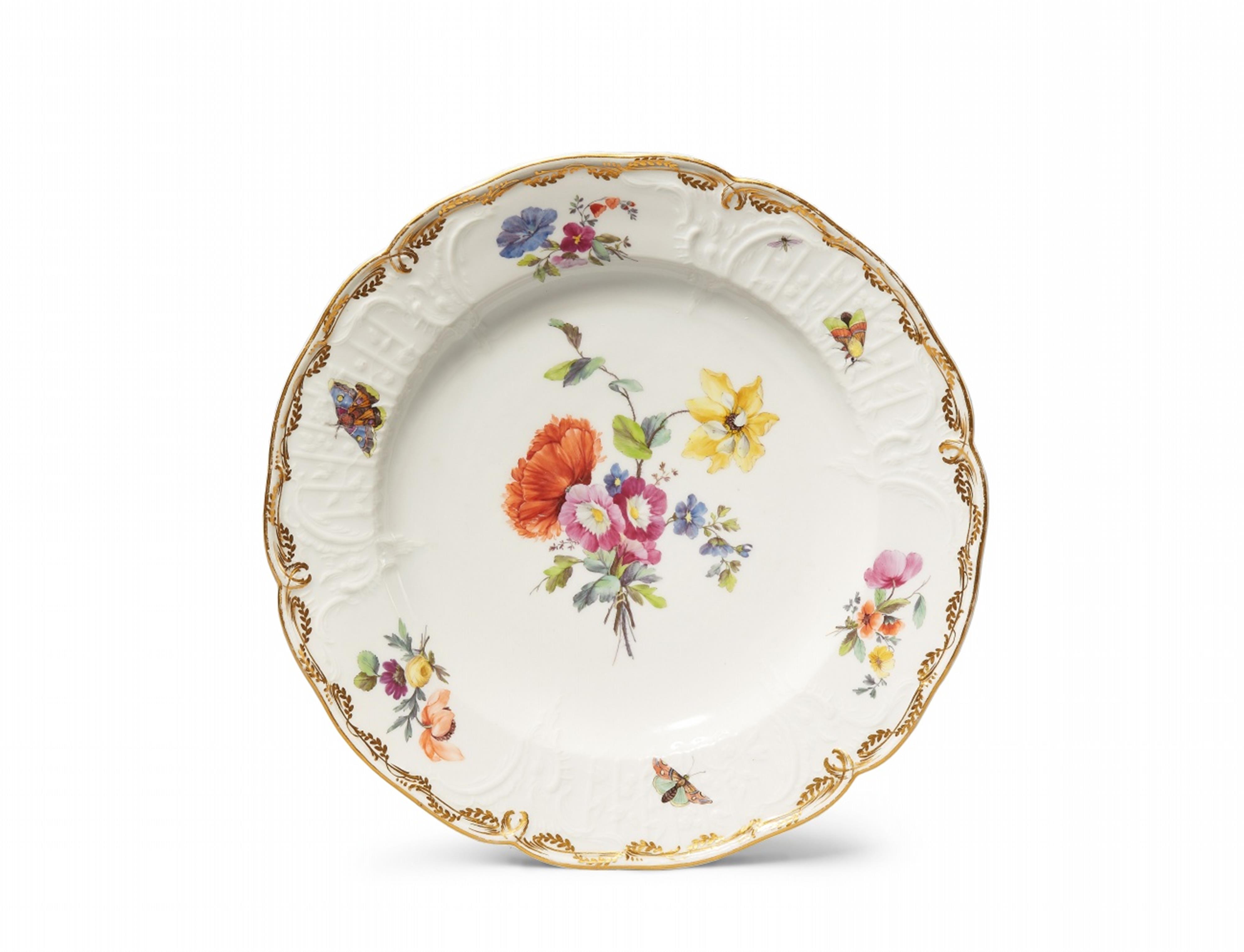 A Berlin KPM porcelain soup bowl from the dinner service for Berlin City Palace - image-1