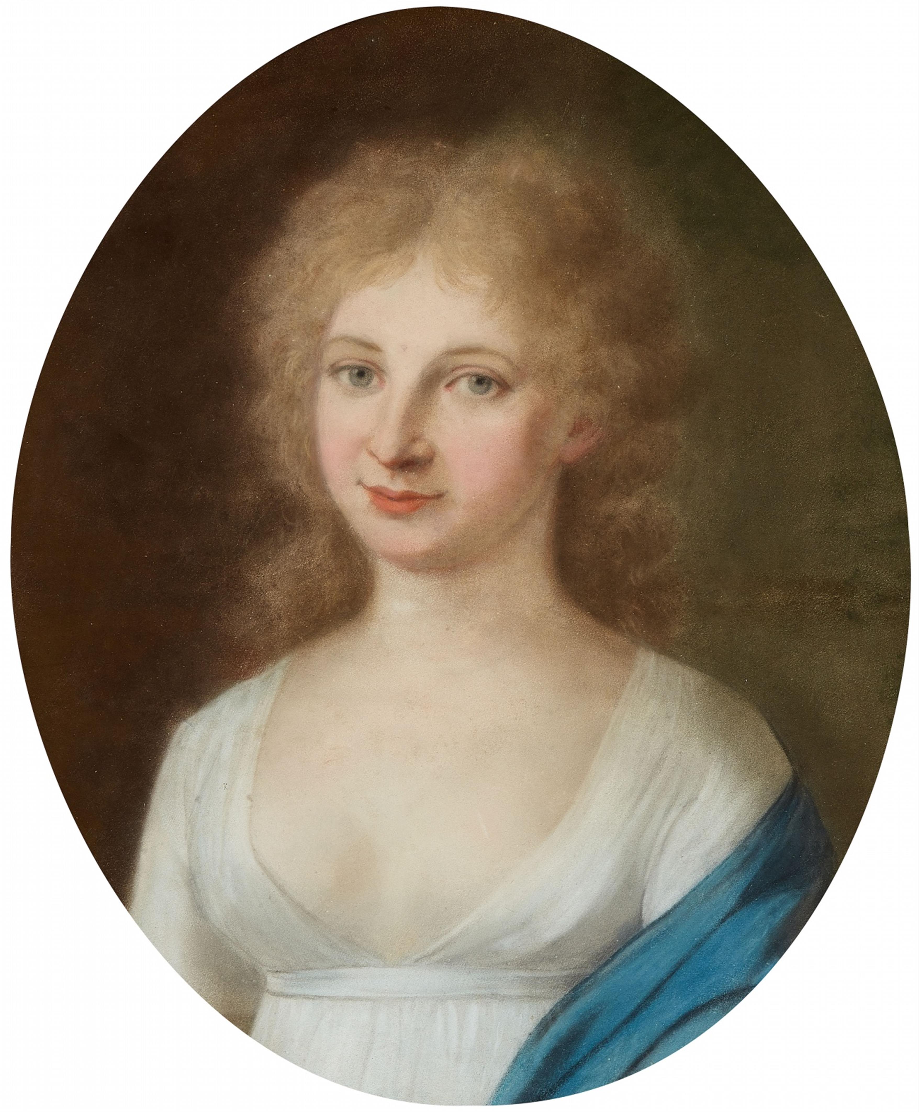 Johann Friedrich August Tischbein, zugeschrieben - Bildnis der Prinzessin Friederike von Preußen, Königin von Hannover - image-1