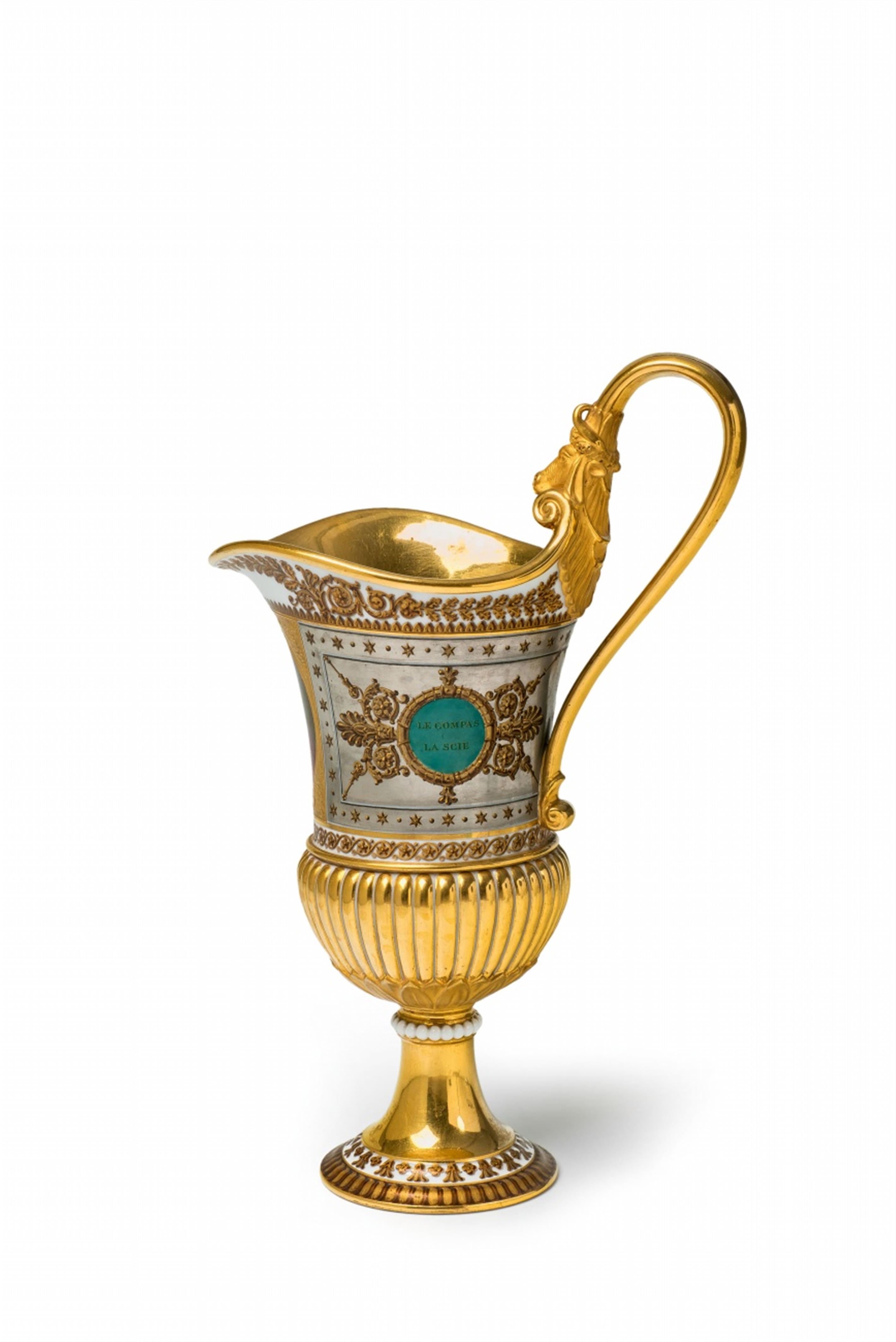 A Sèvres porcelain ewer with a portrait of Thales - image-2