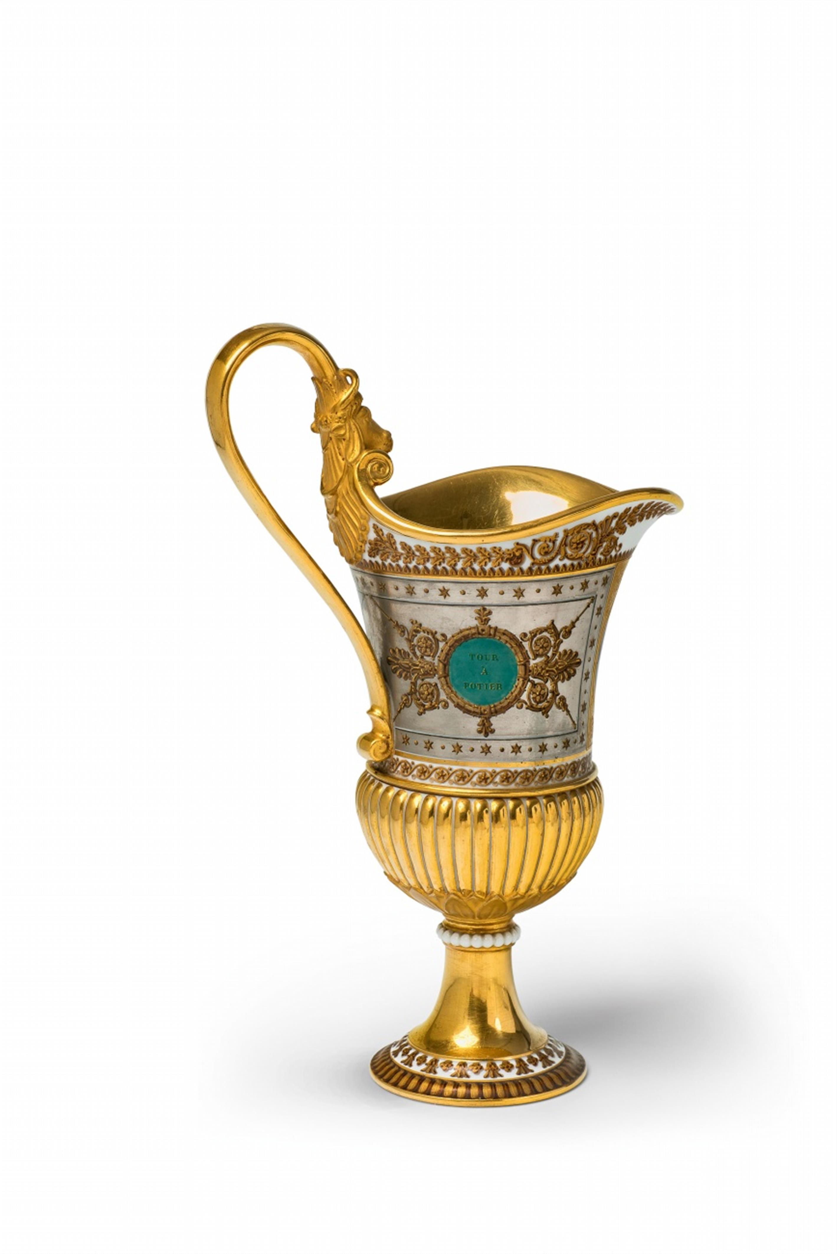 A Sèvres porcelain ewer with a portrait of Thales - image-3